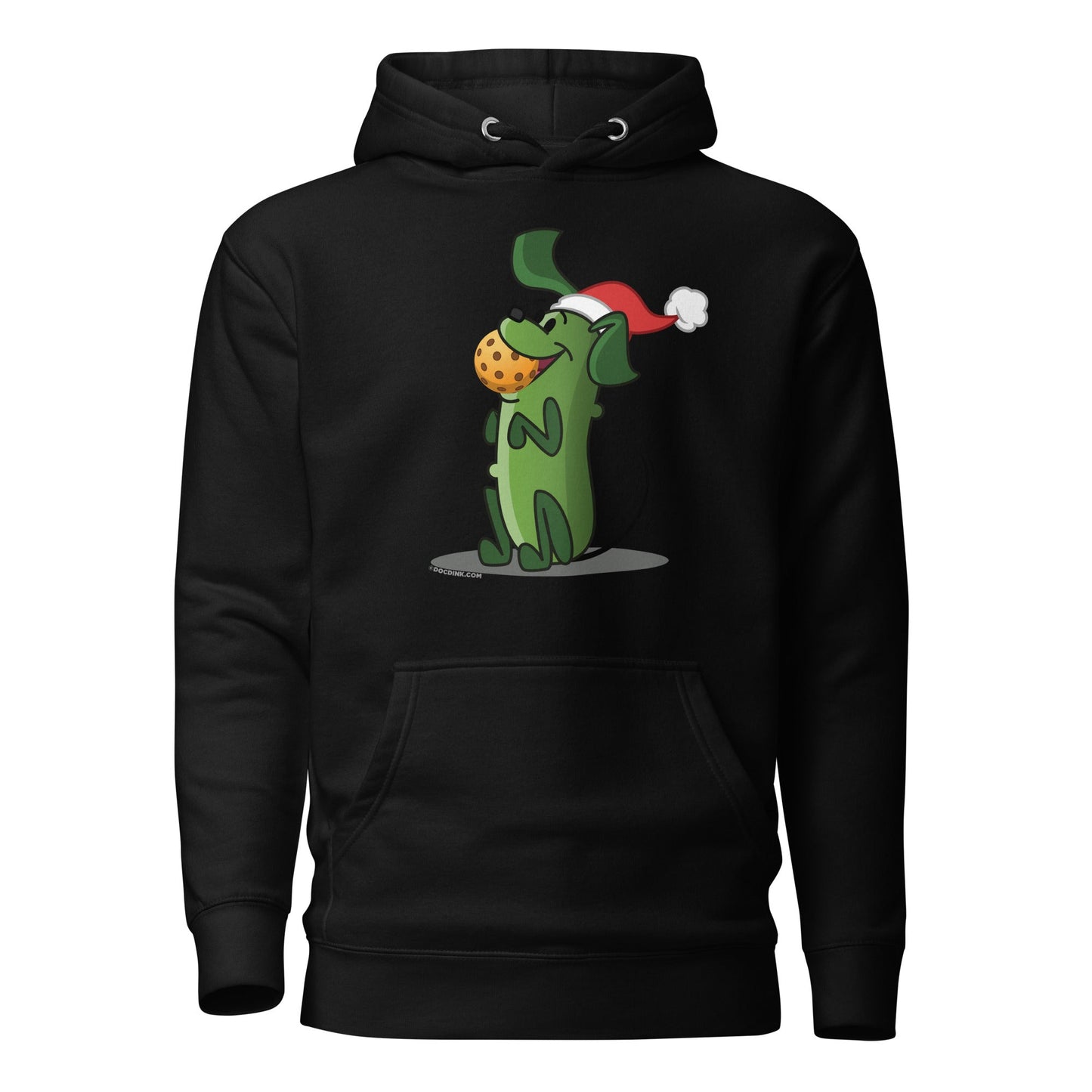 Warm Pickleball Hoodie - Pickles "Let's Play Now" - Christmas - DocDink.com