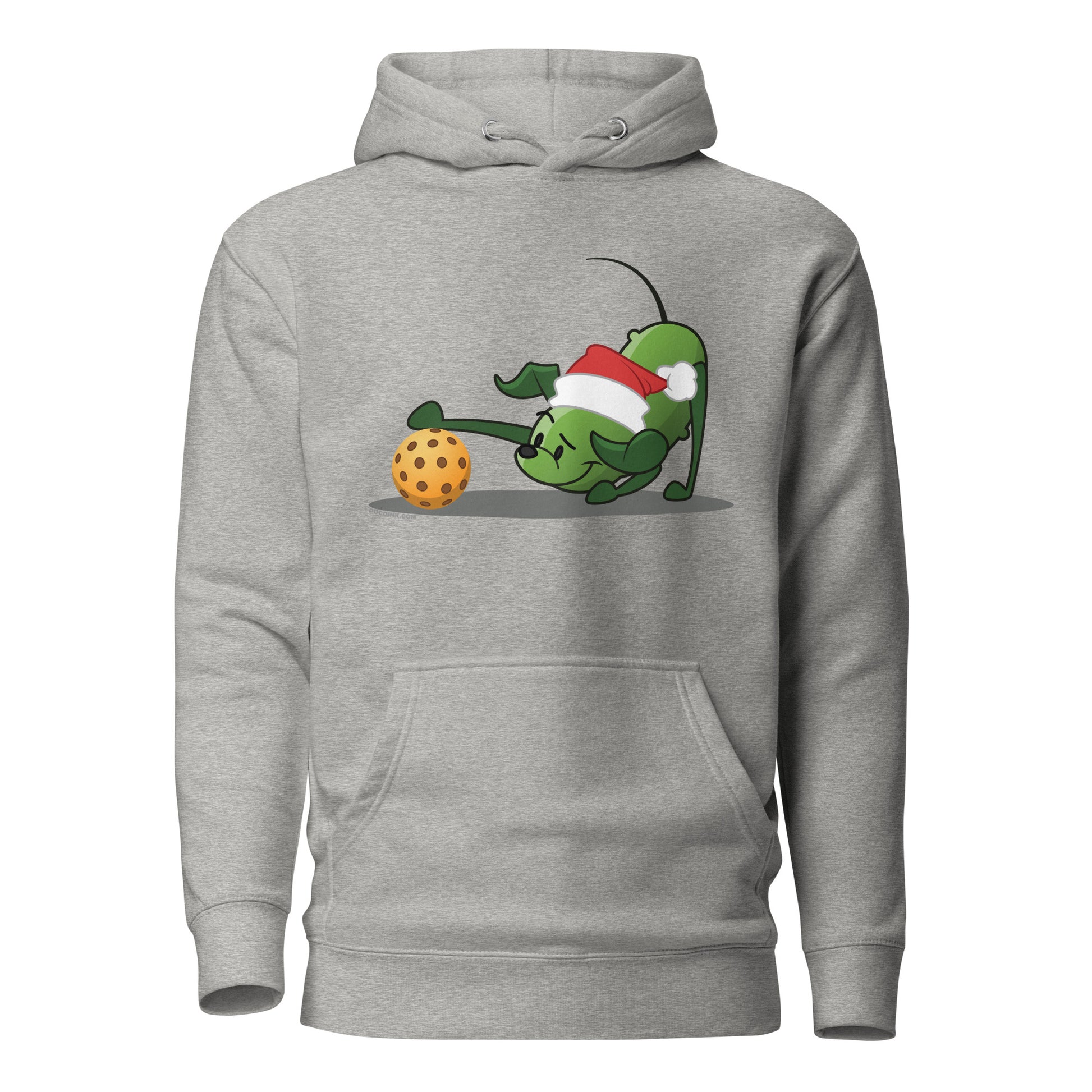 Warm Pickleball Hoodie - Pickles "Hmm...?" - Christmas - DocDink.com