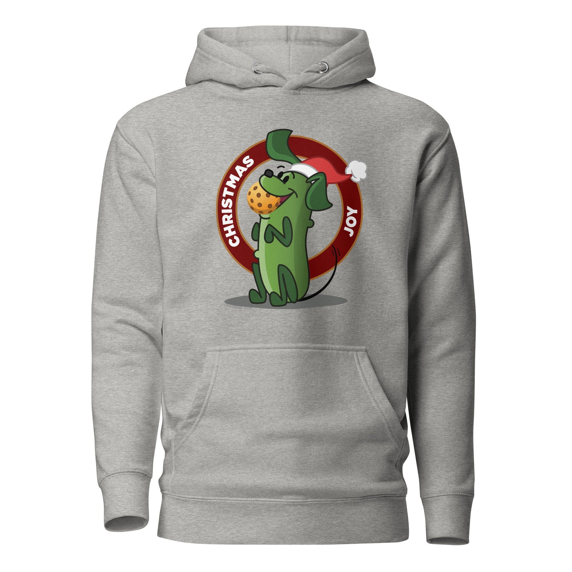 Warm Pickleball Hoodie - Pickles "Christmas Joy" - DocDink.com