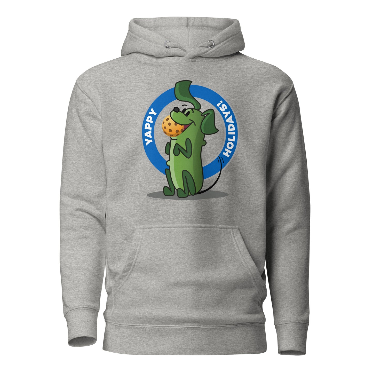 Warm Pickleball Hoodie - Pickles "Yappy Holidays" - DocDink.com