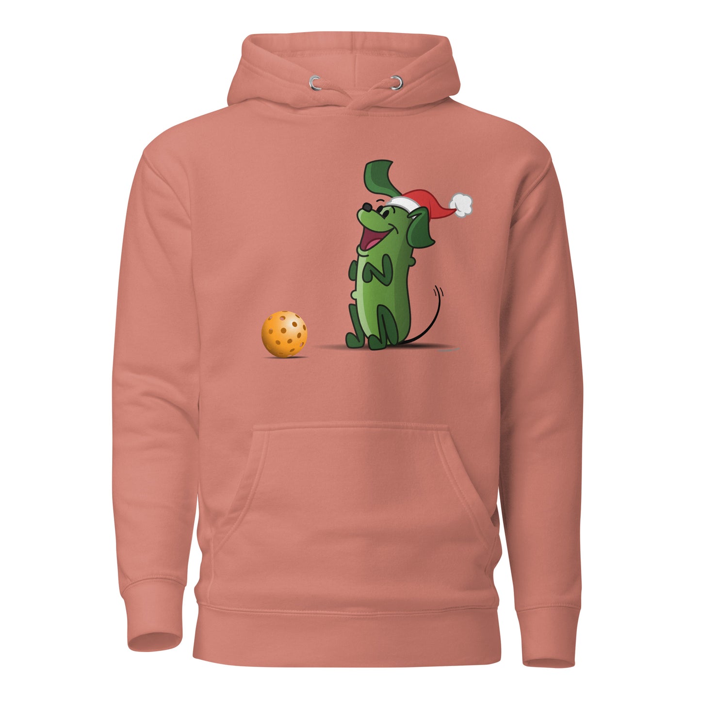 Warm Pickleball Hoodie - Pickles "Wanna Play?" - Christmas - DocDink.com