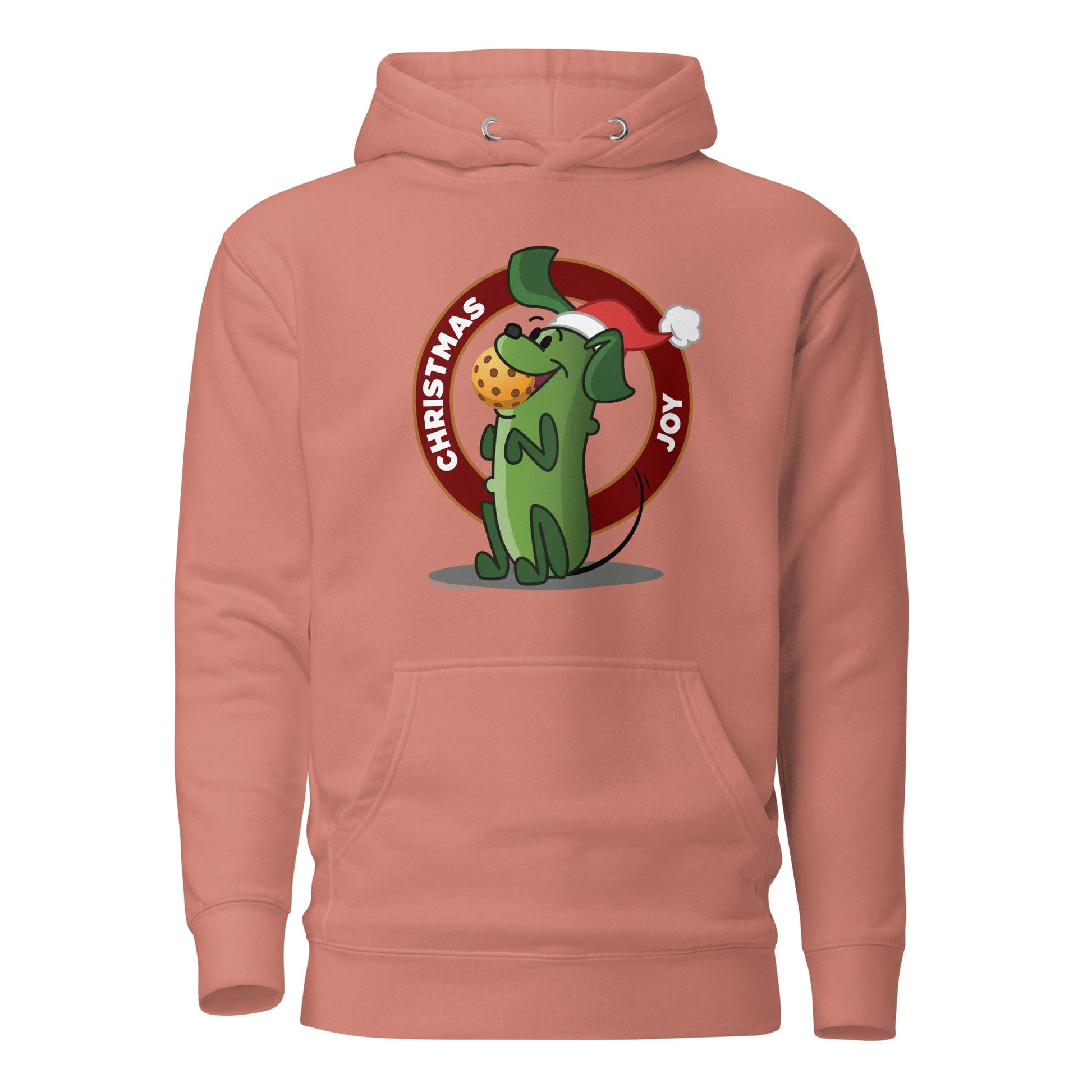 Warm Pickleball Hoodie - Pickles "Christmas Joy" - DocDink.com