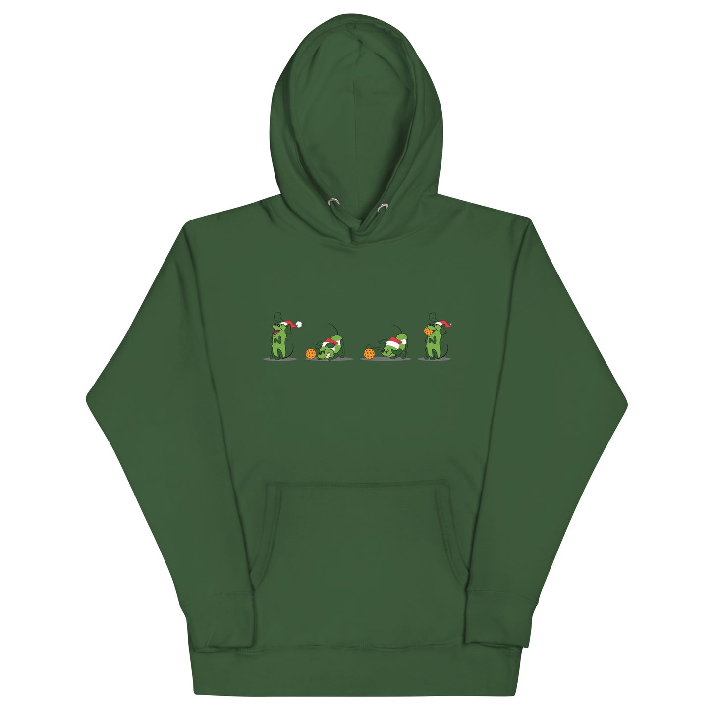 Warm Pickleball Hoodie - 'Pickles' Wanna Play! - XMAS - DocDink.com