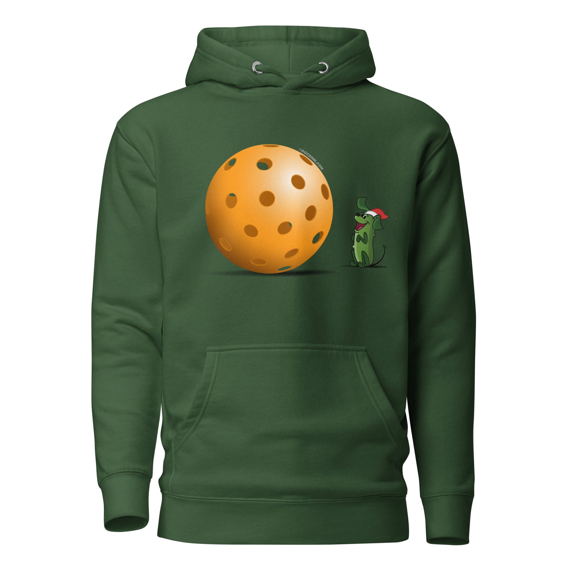 Warm Pickleball Hoodie - Pickles "Dream Big!" - Christmas - DocDink.com