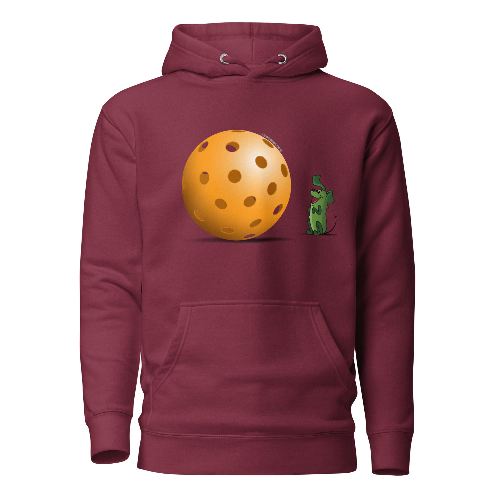 Warm Pickleball Hoodie - Pickles "Dream Big!" - DocDink.com