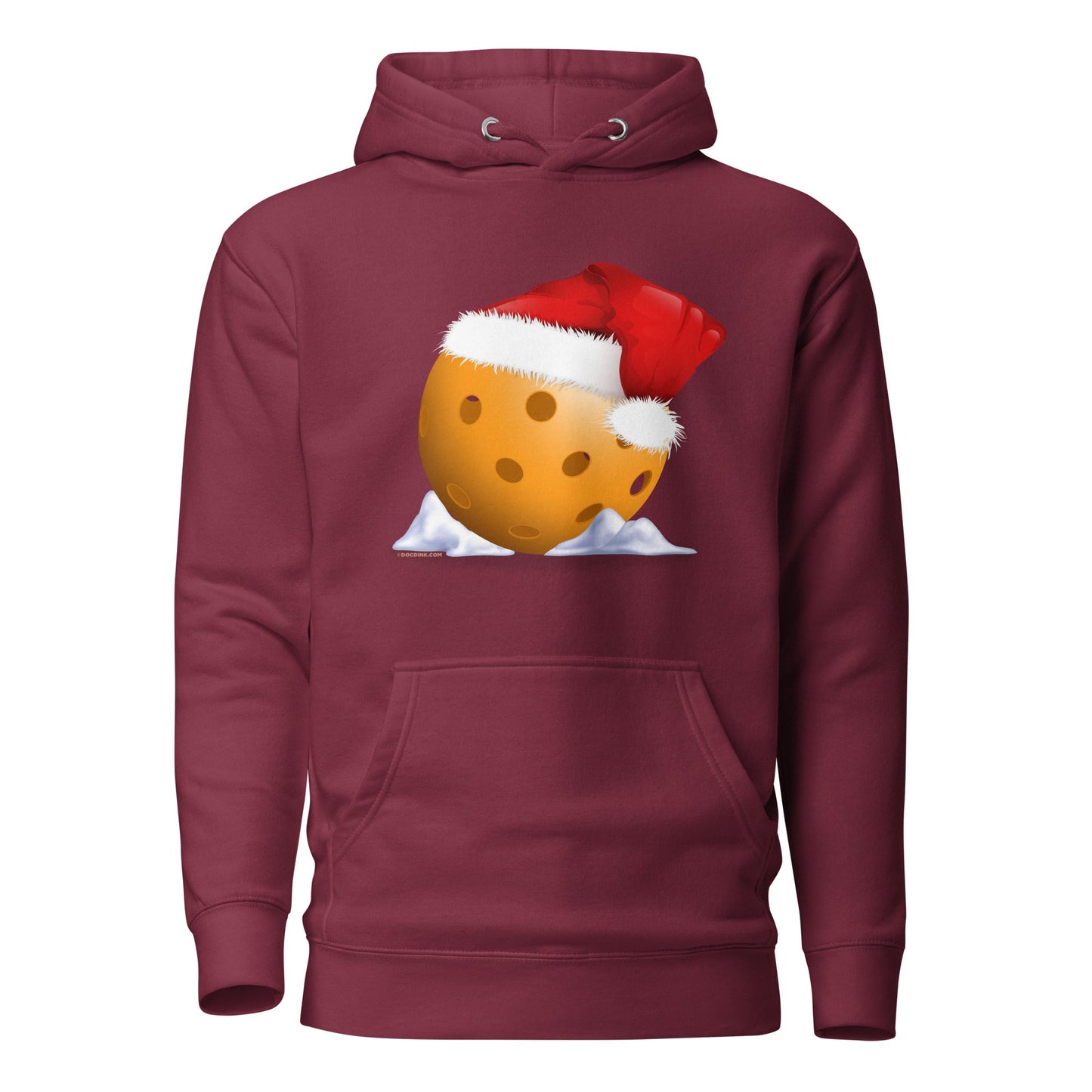 Warm Pickleball Hoodie - Christmas Pickleball - DocDink.com