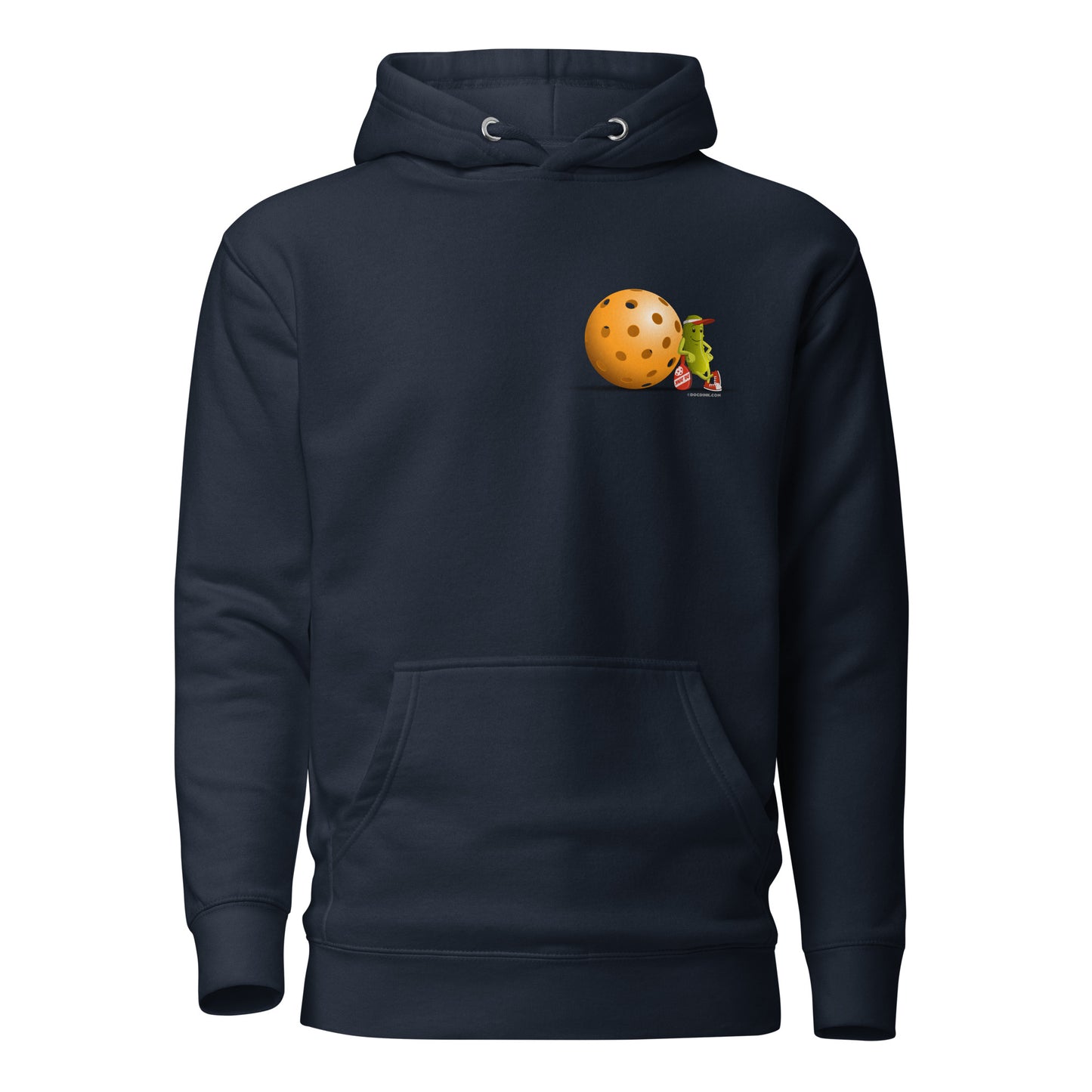 Warm Pickleball Hoodie - Resting Pickleball (pocket) - DocDink.com