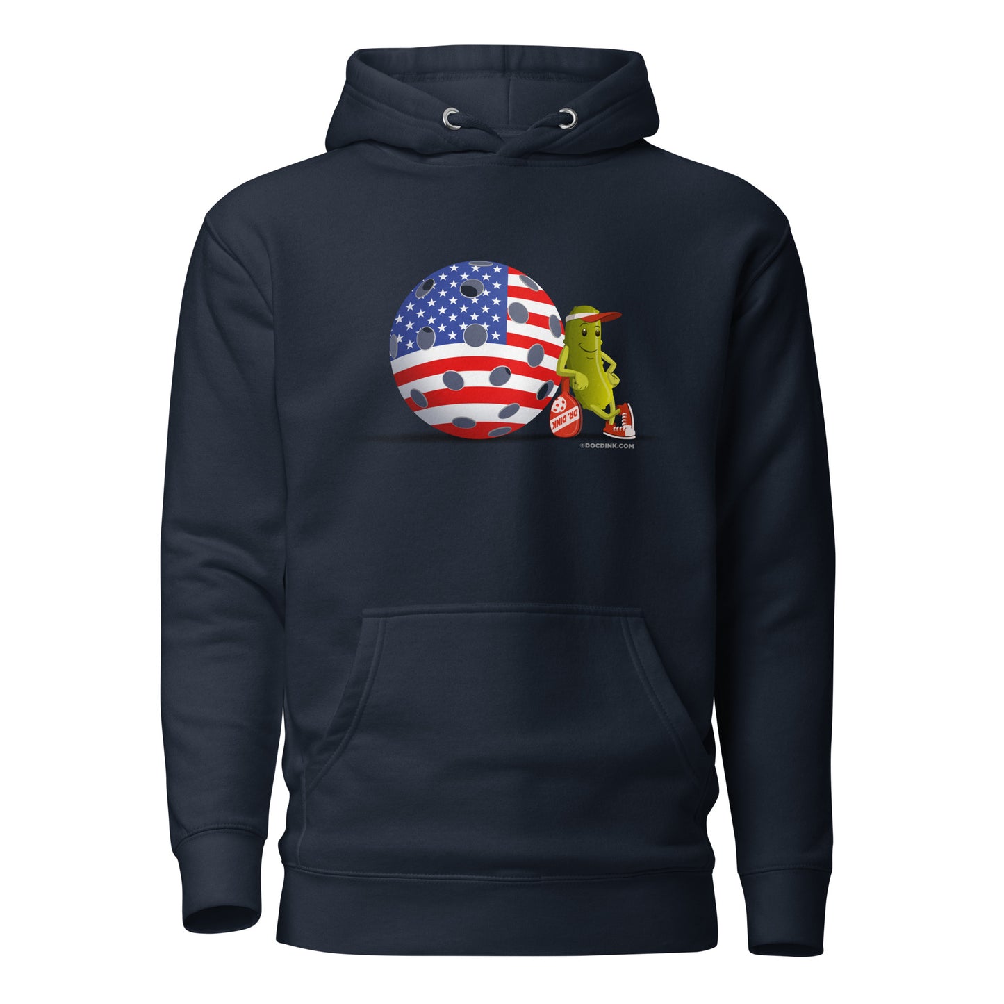 Warm Pickleball Hoodie - Resting Pickleball USA - DocDink.com