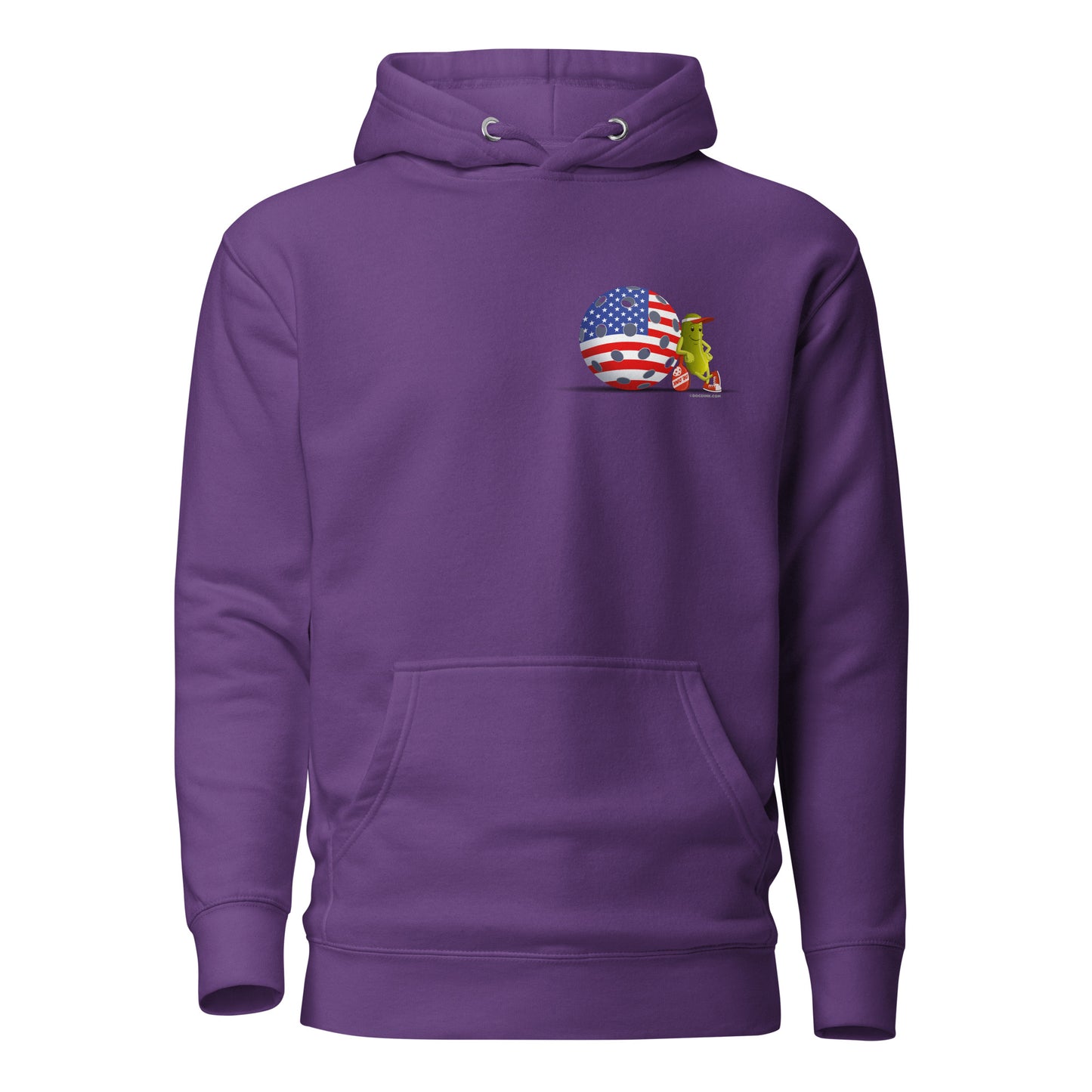 Warm Pickleball Hoodie - Resting Pickleball USA (pocket) - DocDink.com