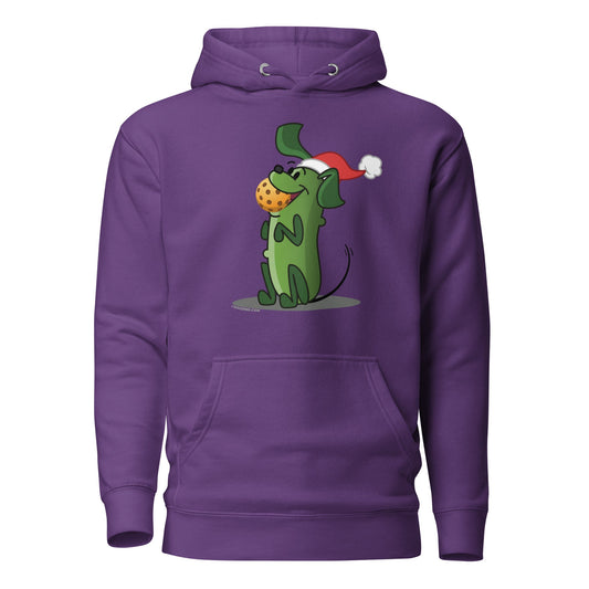 Warm Pickleball Hoodie - Pickles "Let's Play Now" - Christmas - DocDink.com