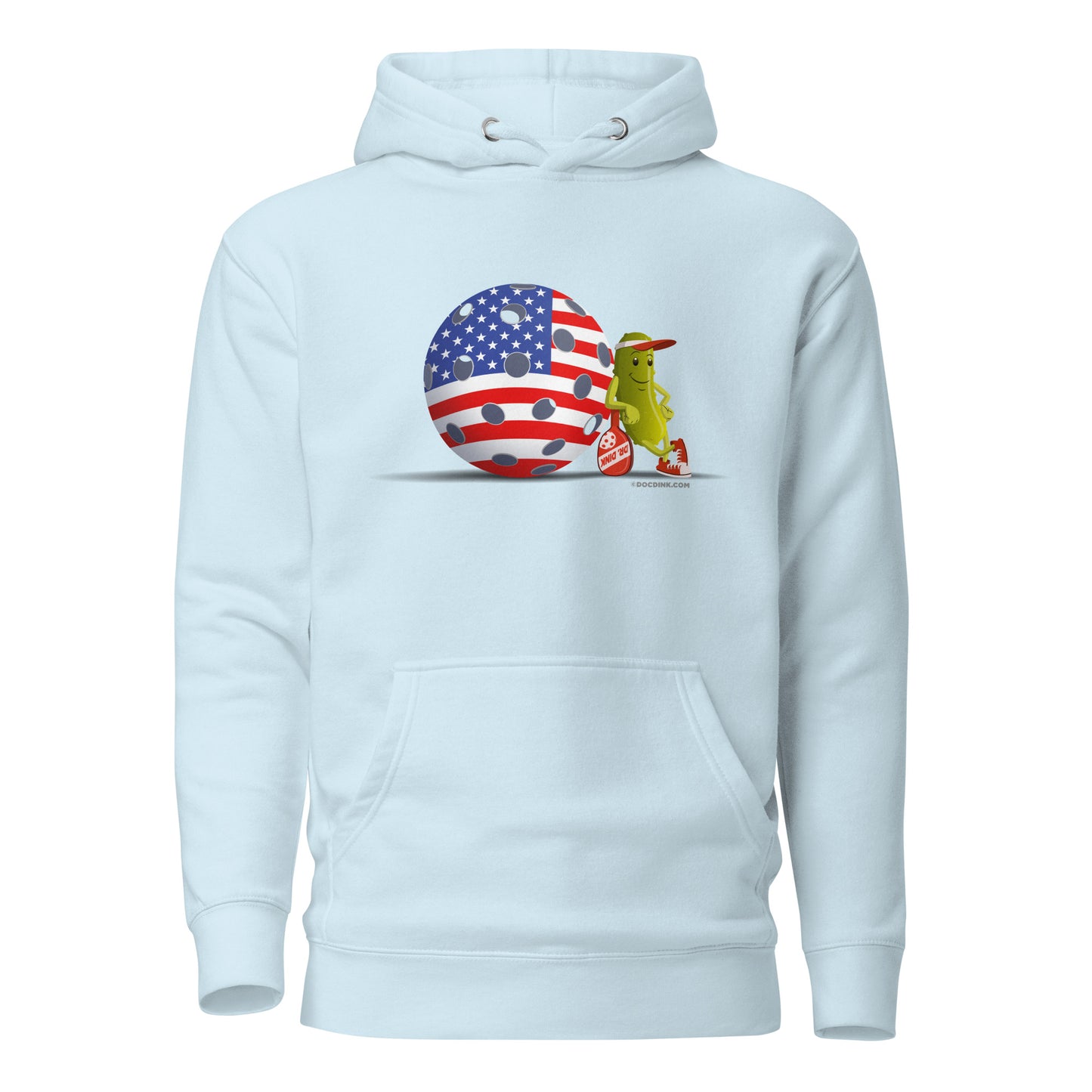 Warm Pickleball Hoodie - Resting Pickleball USA - DocDink.com