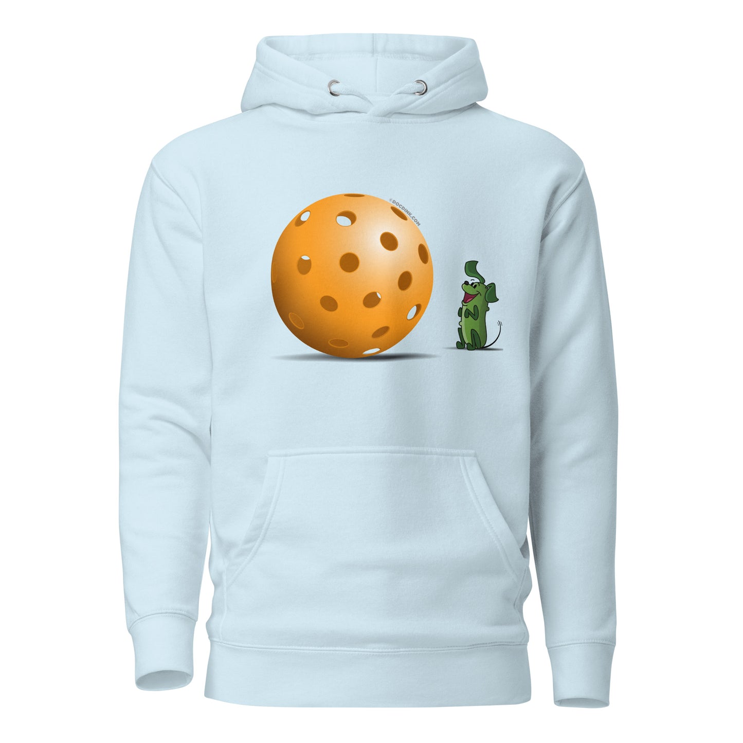 Warm Pickleball Hoodie - Pickles "Dream Big!" - DocDink.com