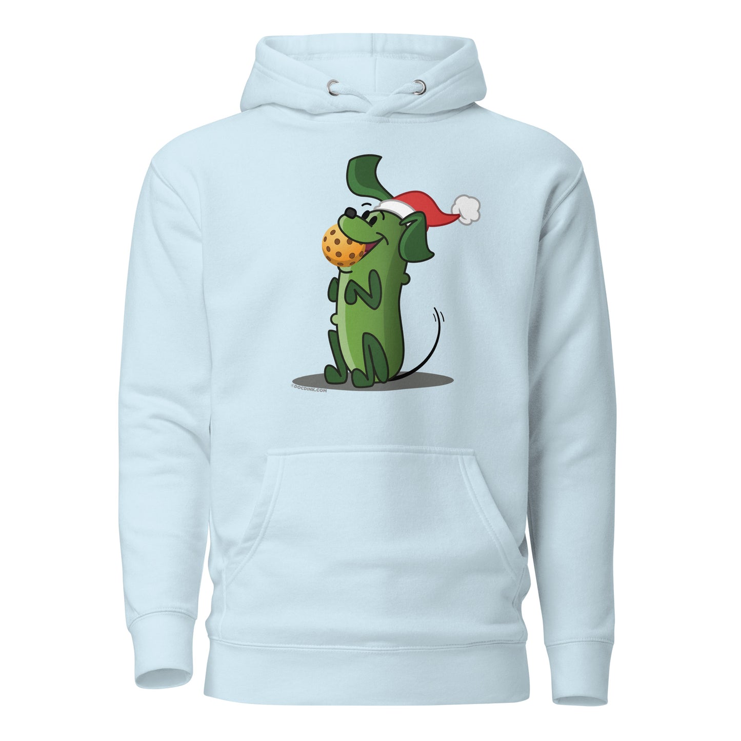 Warm Pickleball Hoodie - Pickles "Let's Play Now" - Christmas - DocDink.com