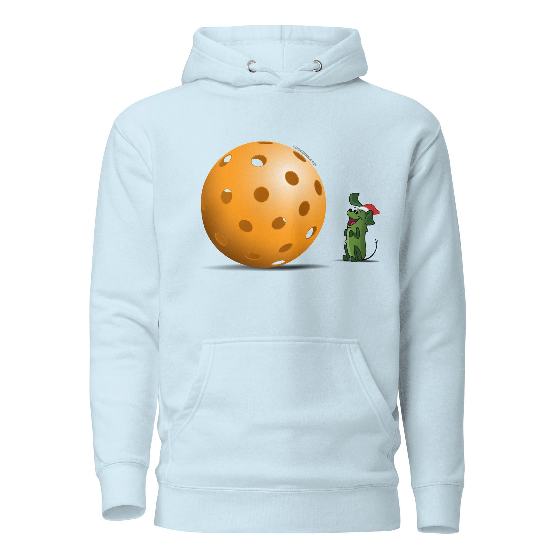 Warm Pickleball Hoodie - Pickles "Dream Big!" - Christmas - DocDink.com