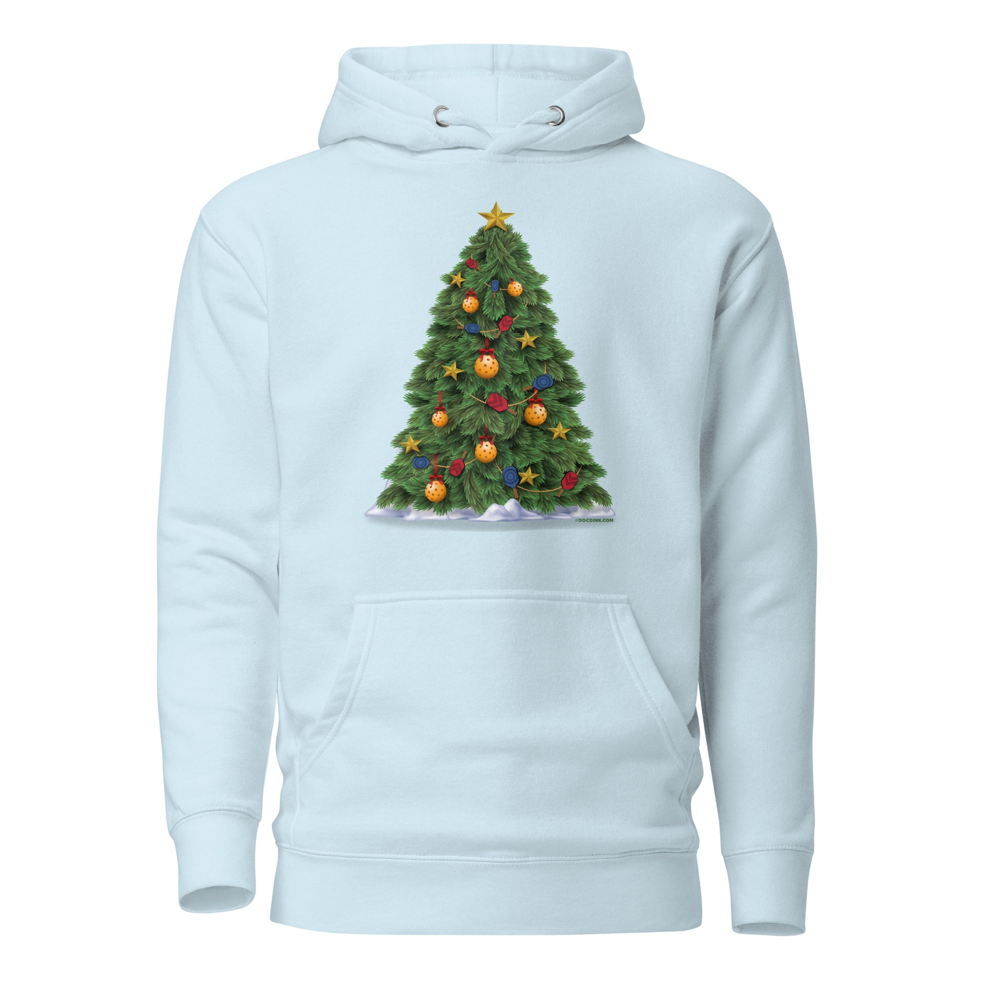 Warm Pickleball Hoodie - It's a Pickleball Christmas! - DocDink.com