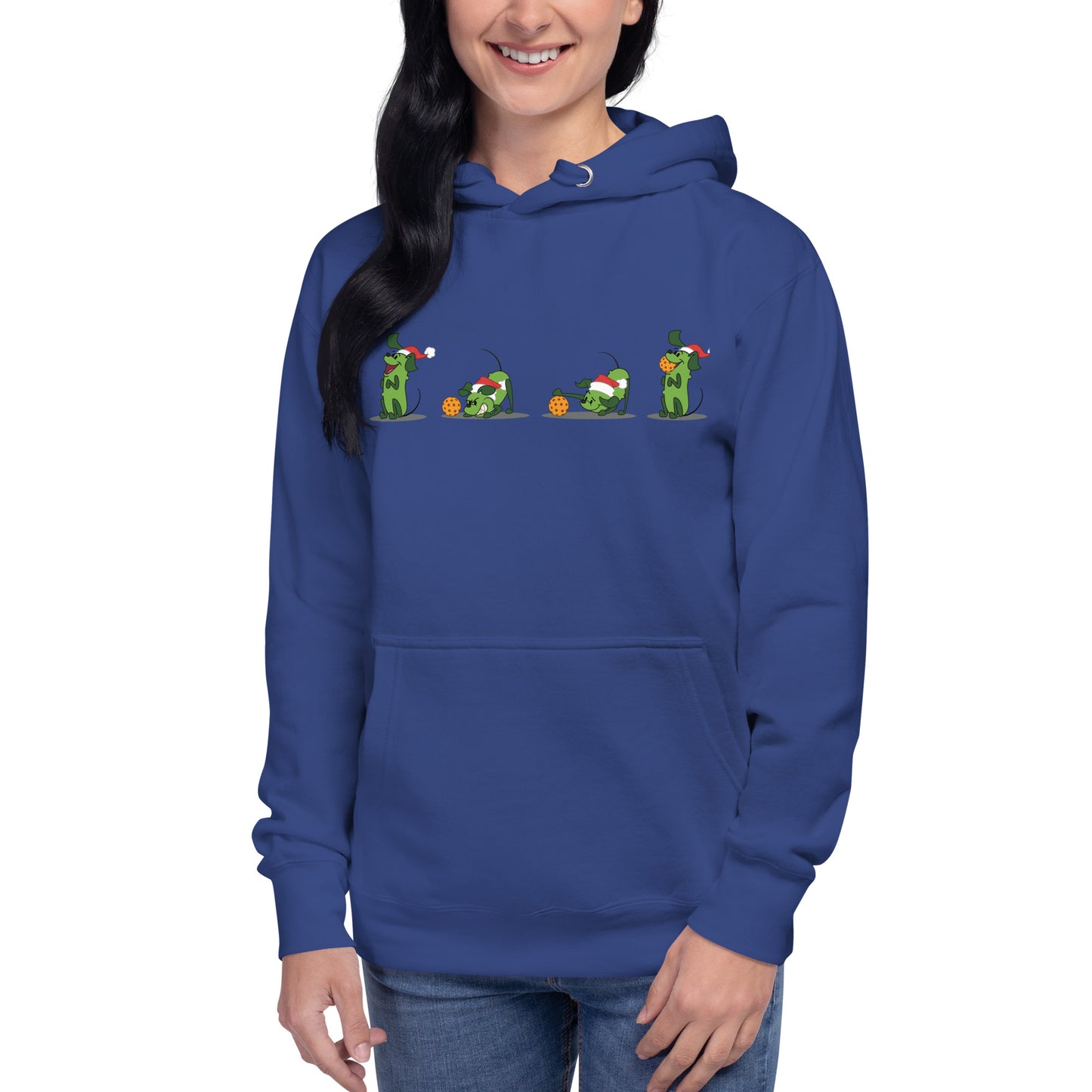 Warm Pickleball Hoodie - 'Pickles' Wanna Play! - XMAS - DocDink.com