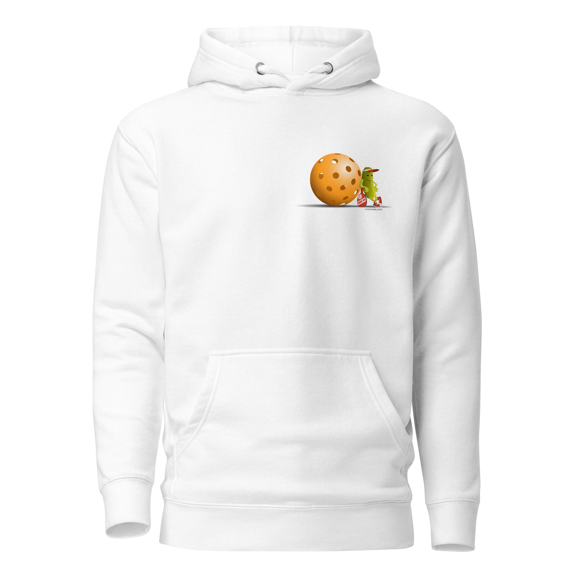 Warm Pickleball Hoodie - Resting Pickleball (pocket) - DocDink.com