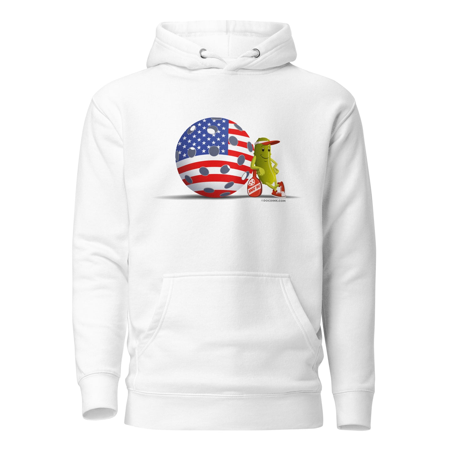 Warm Pickleball Hoodie - Resting Pickleball USA - DocDink.com