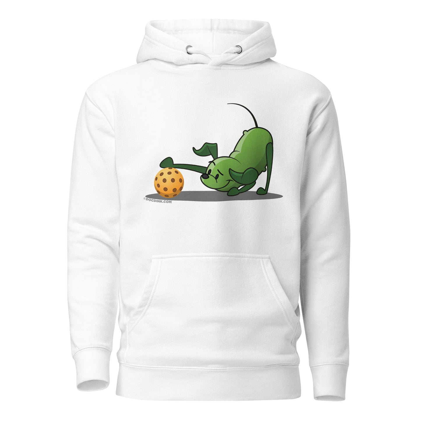 Warm Pickleball Hoodie - Pickles "Hmm...?" - DocDink.com