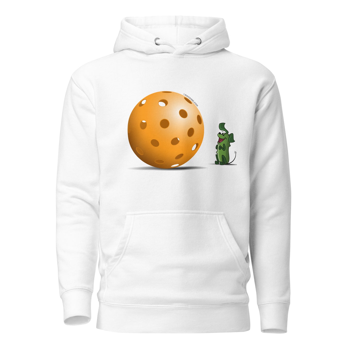 Warm Pickleball Hoodie - Pickles "Dream Big!" - DocDink.com