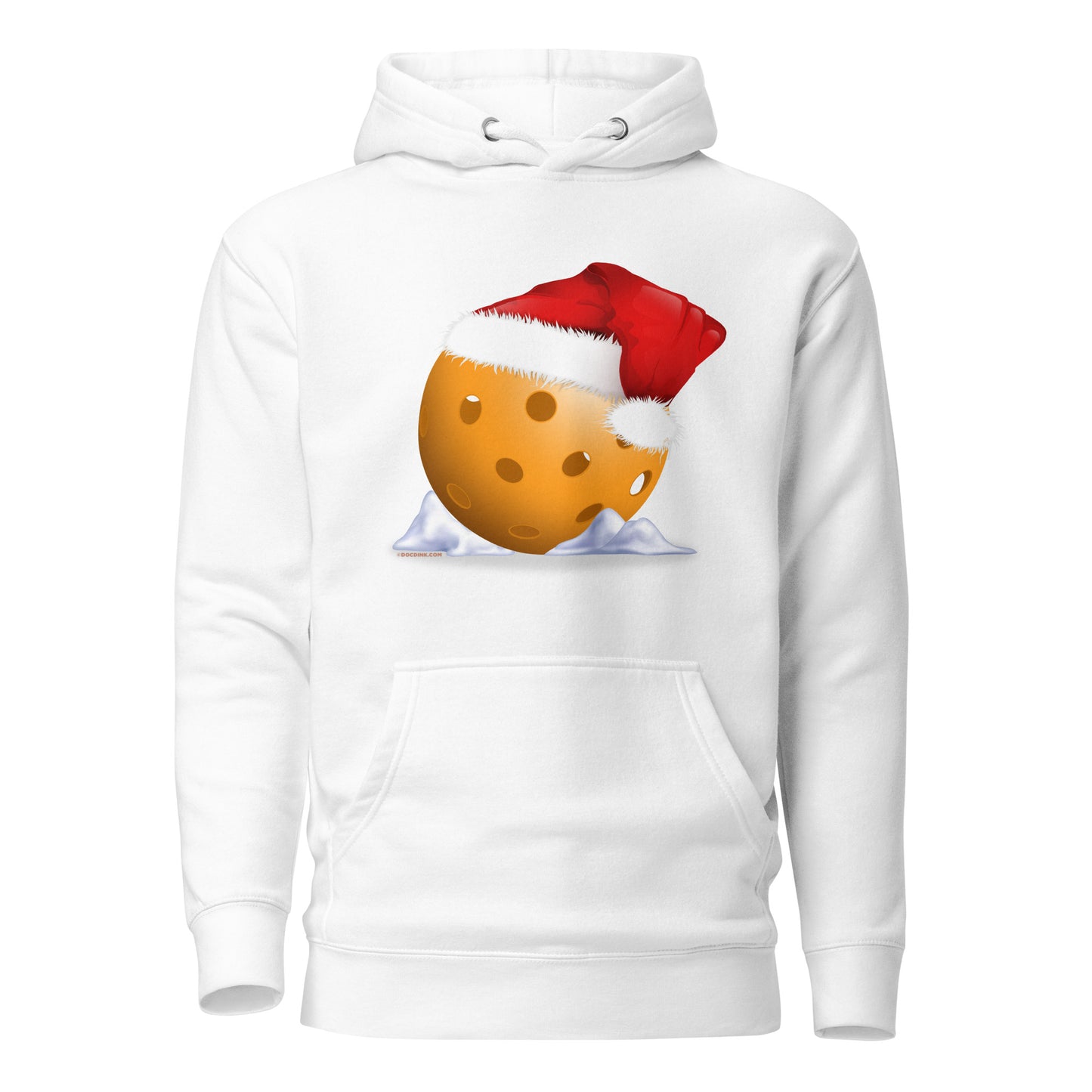 Warm Pickleball Hoodie - Christmas Pickleball - DocDink.com