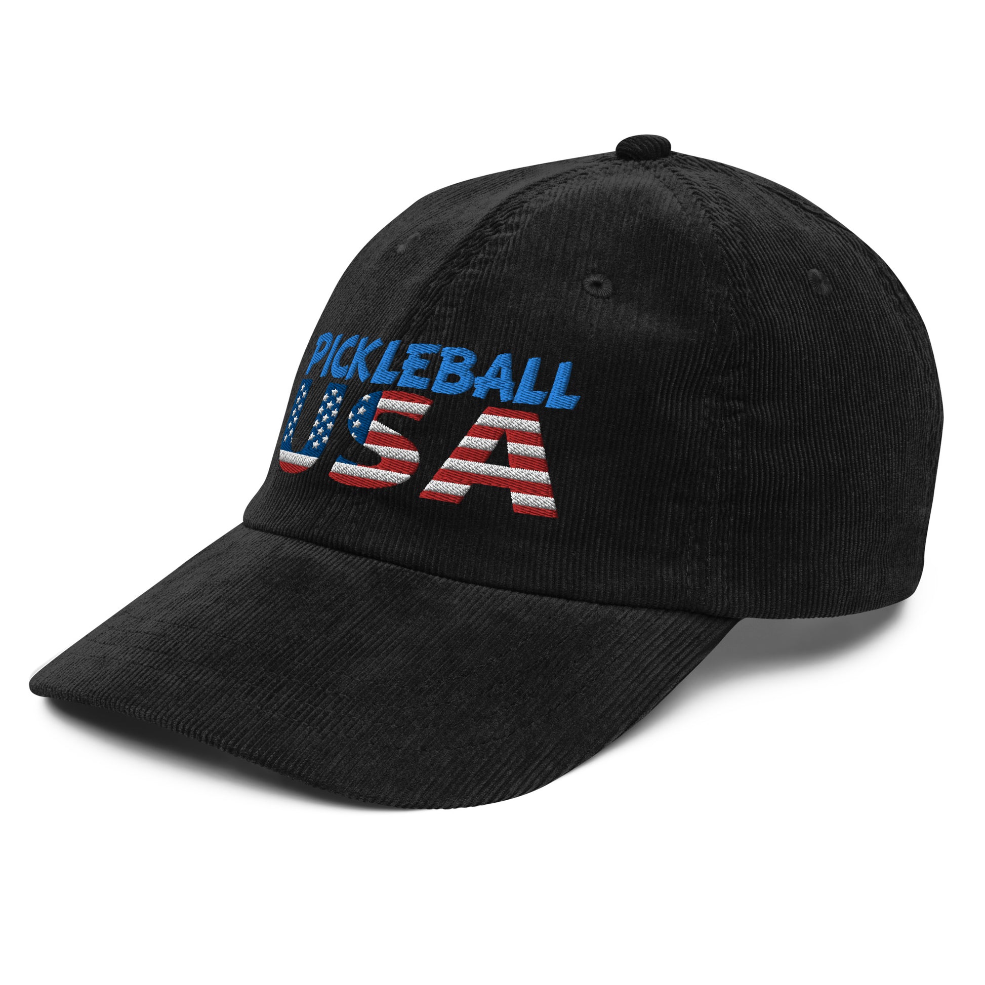 Vintage Corduroy Cap - "Pickleball USA" - DocDink.com