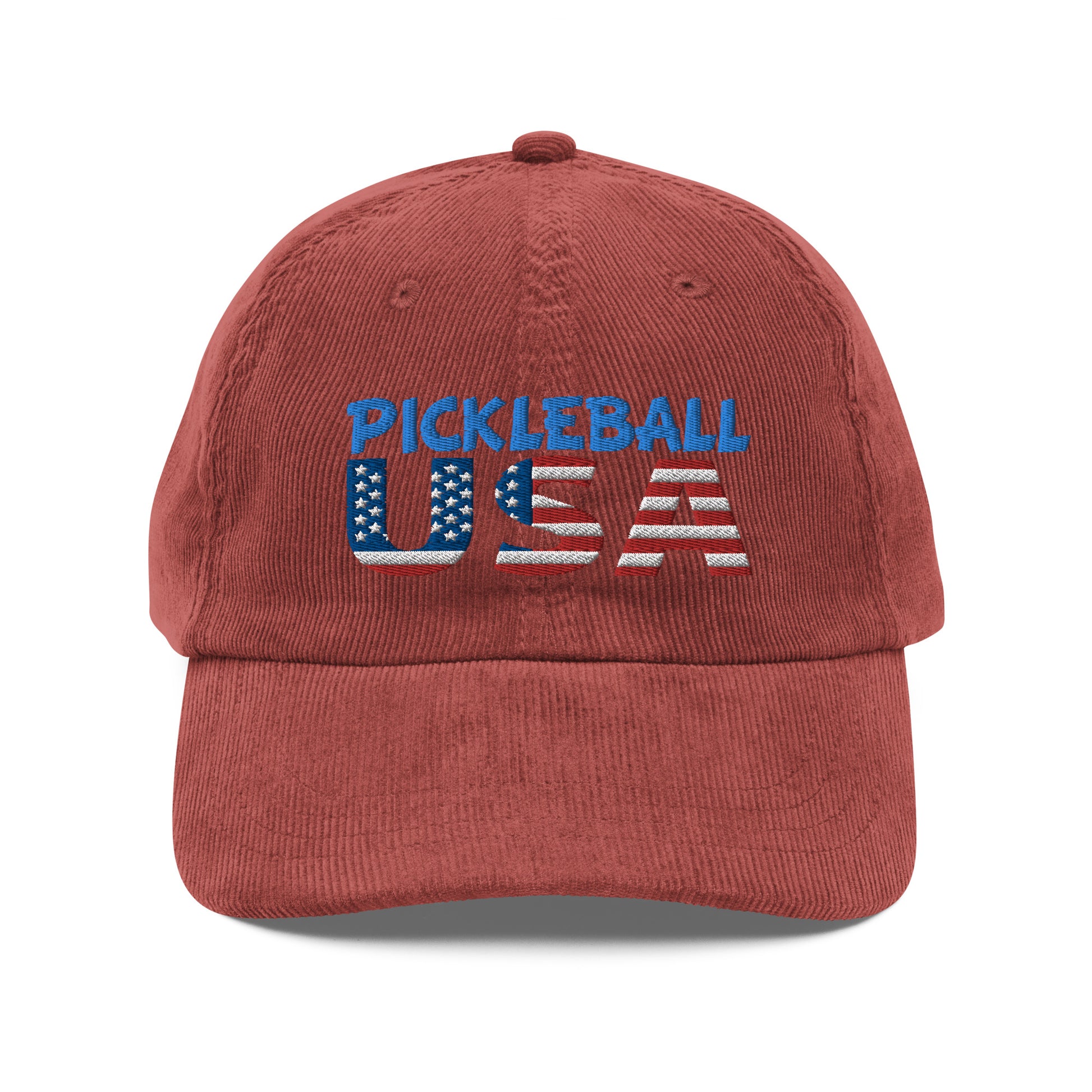 Vintage Corduroy Cap - "Pickleball USA" - DocDink.com