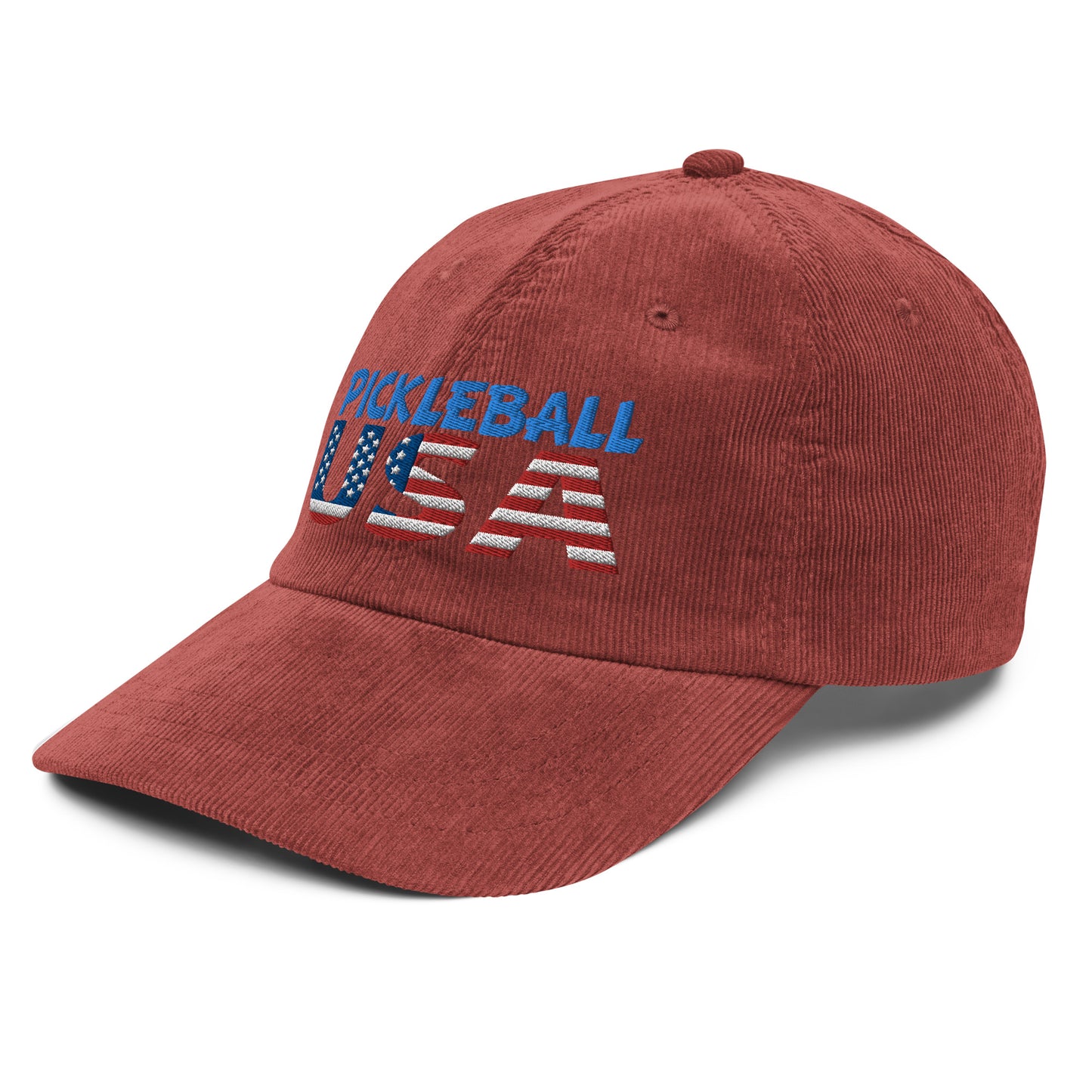 Vintage Corduroy Cap - "Pickleball USA" - DocDink.com