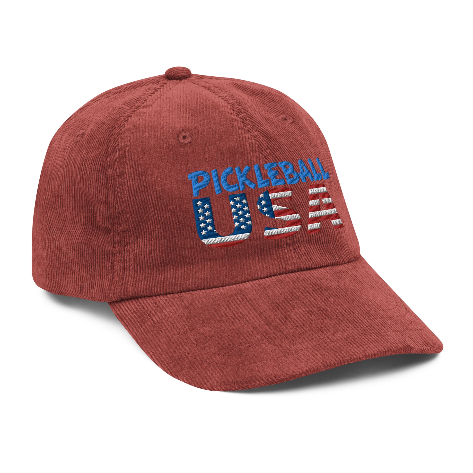 Vintage Corduroy Cap - "Pickleball USA" - DocDink.com