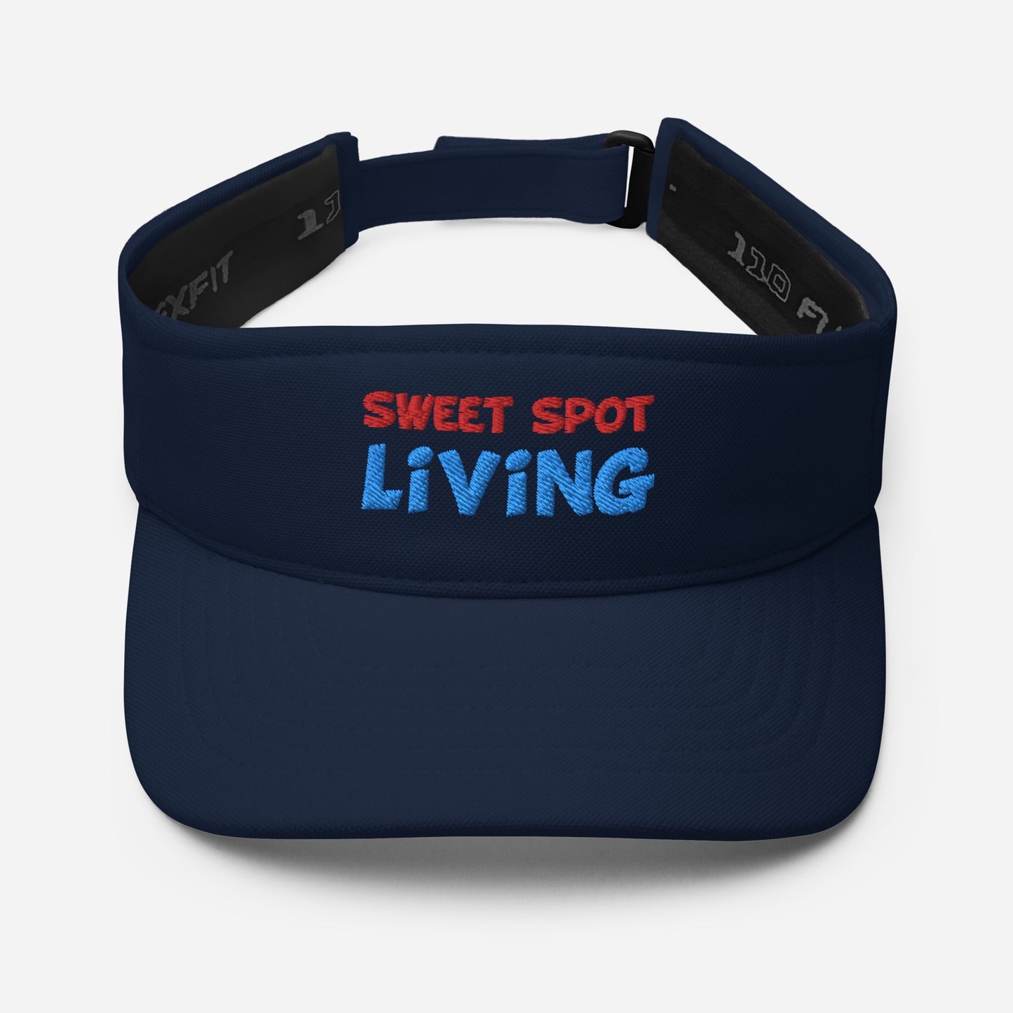 Pickleball Visor - "Sweet Spot Living" - DocDink.com