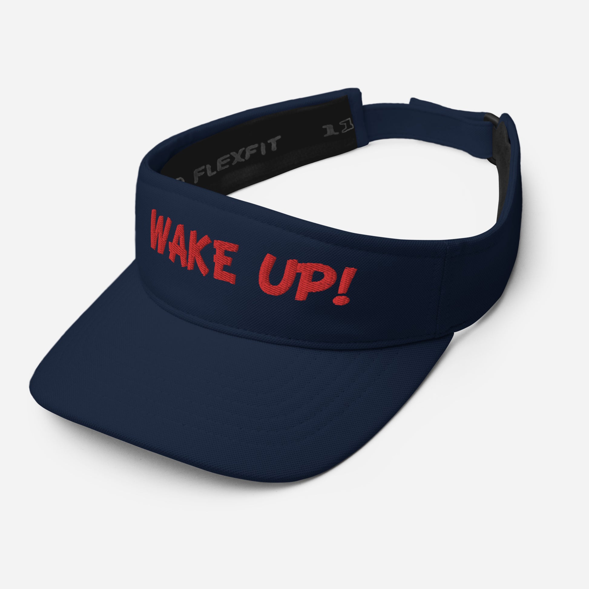 Pickleball Visor - "Wake Up" - DocDink.com