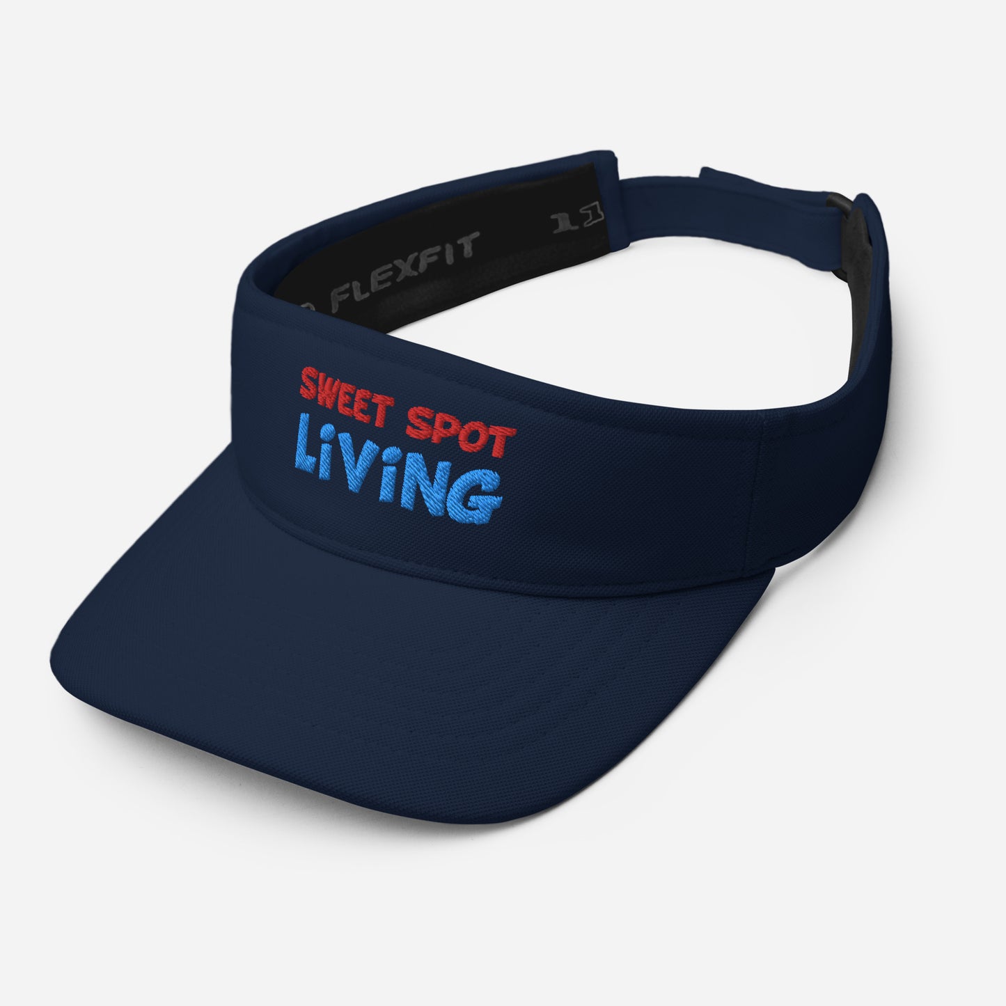 Pickleball Visor - "Sweet Spot Living" - DocDink.com