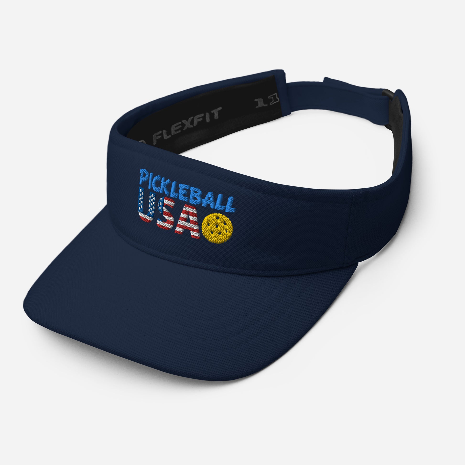 Pickleball Visor - "Pickleball USA" - DocDink.com