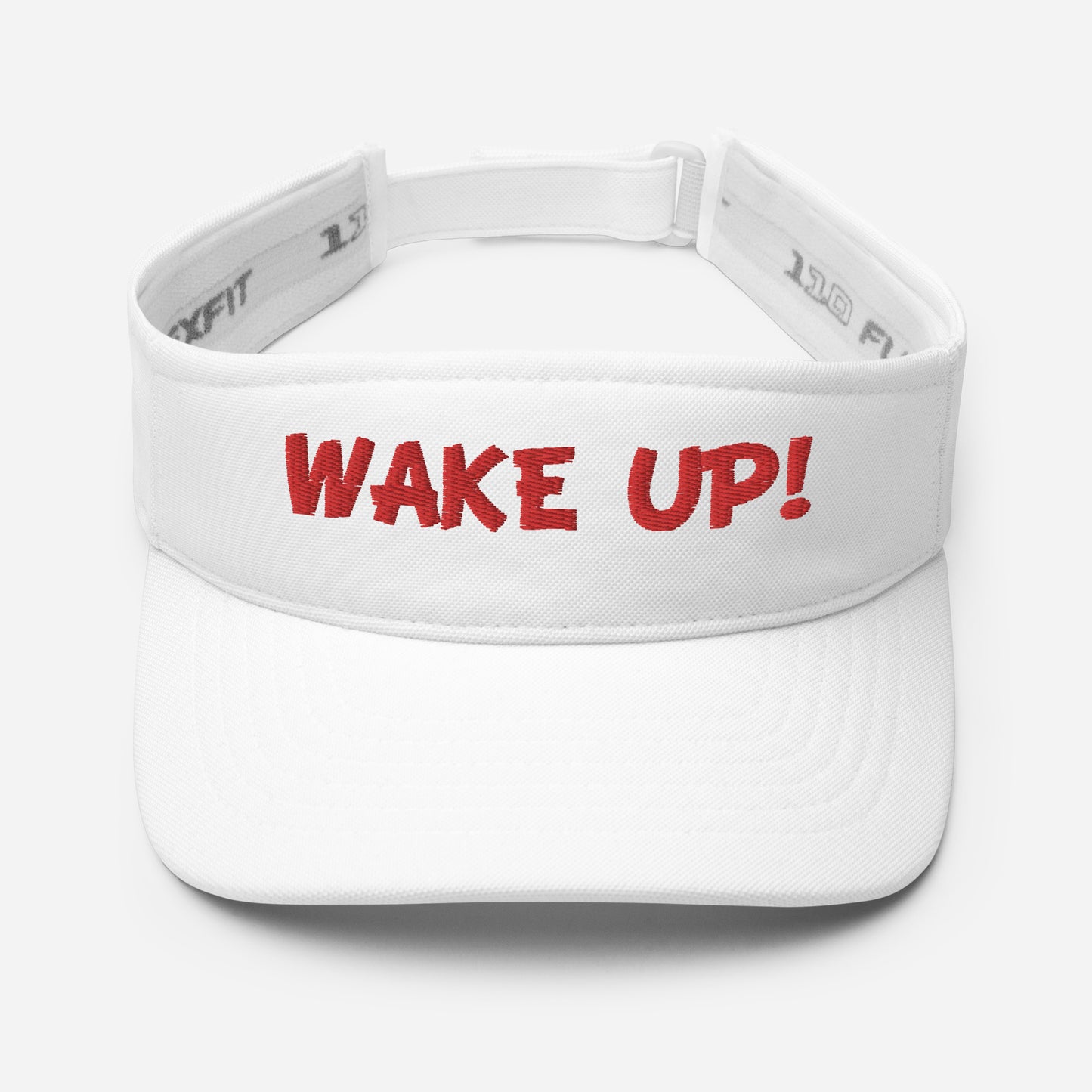 Pickleball Visor - "Wake Up" - DocDink.com