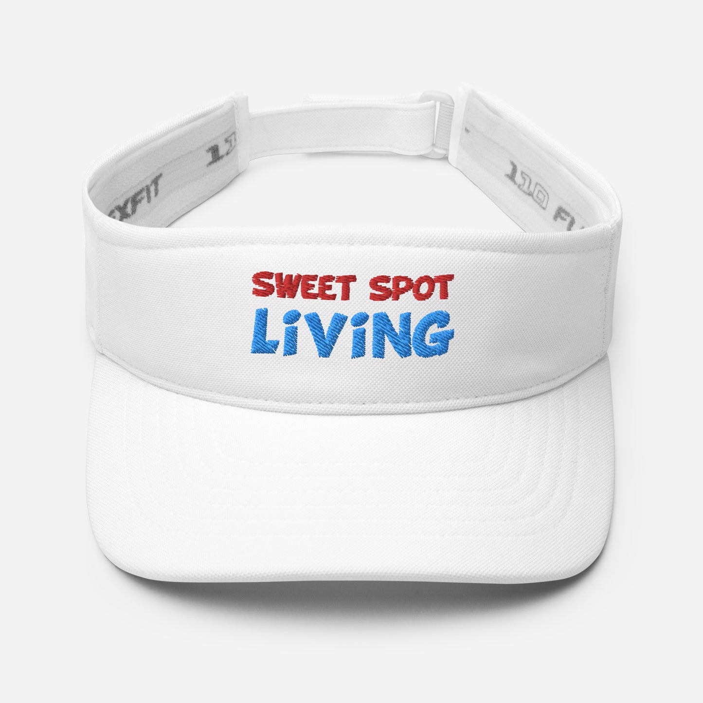 Pickleball Visor - "Sweet Spot Living" - DocDink.com