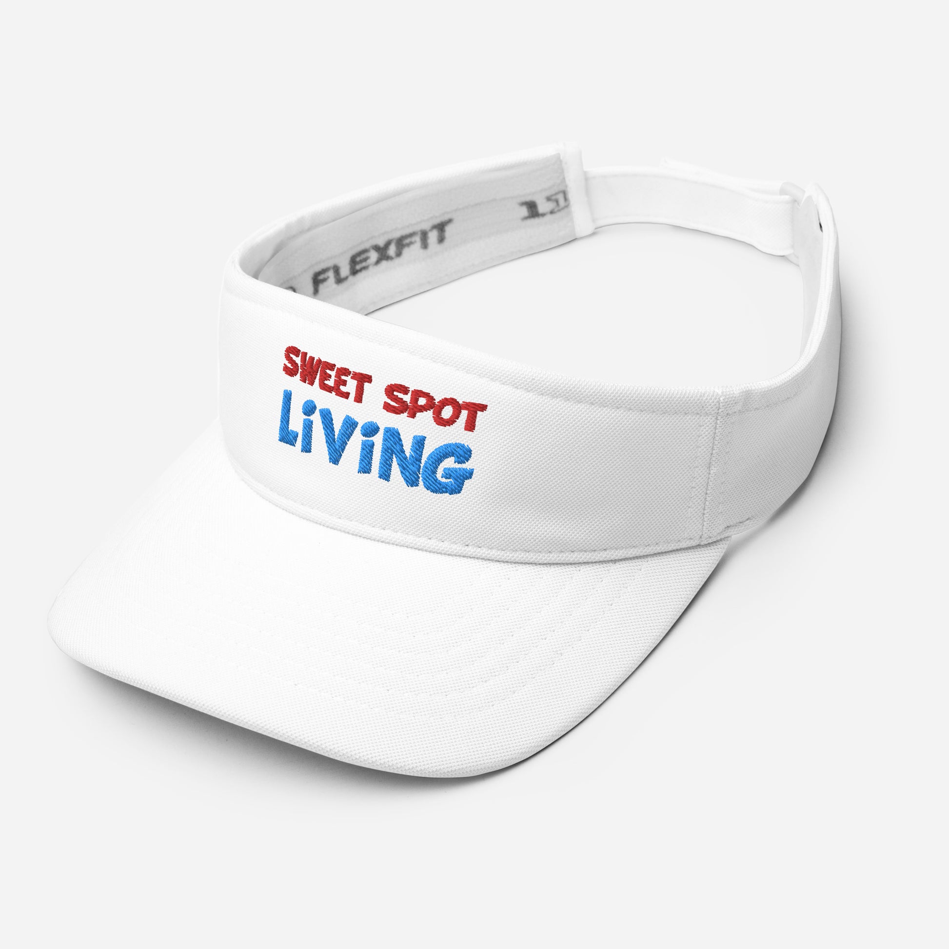 Pickleball Visor - "Sweet Spot Living" - DocDink.com