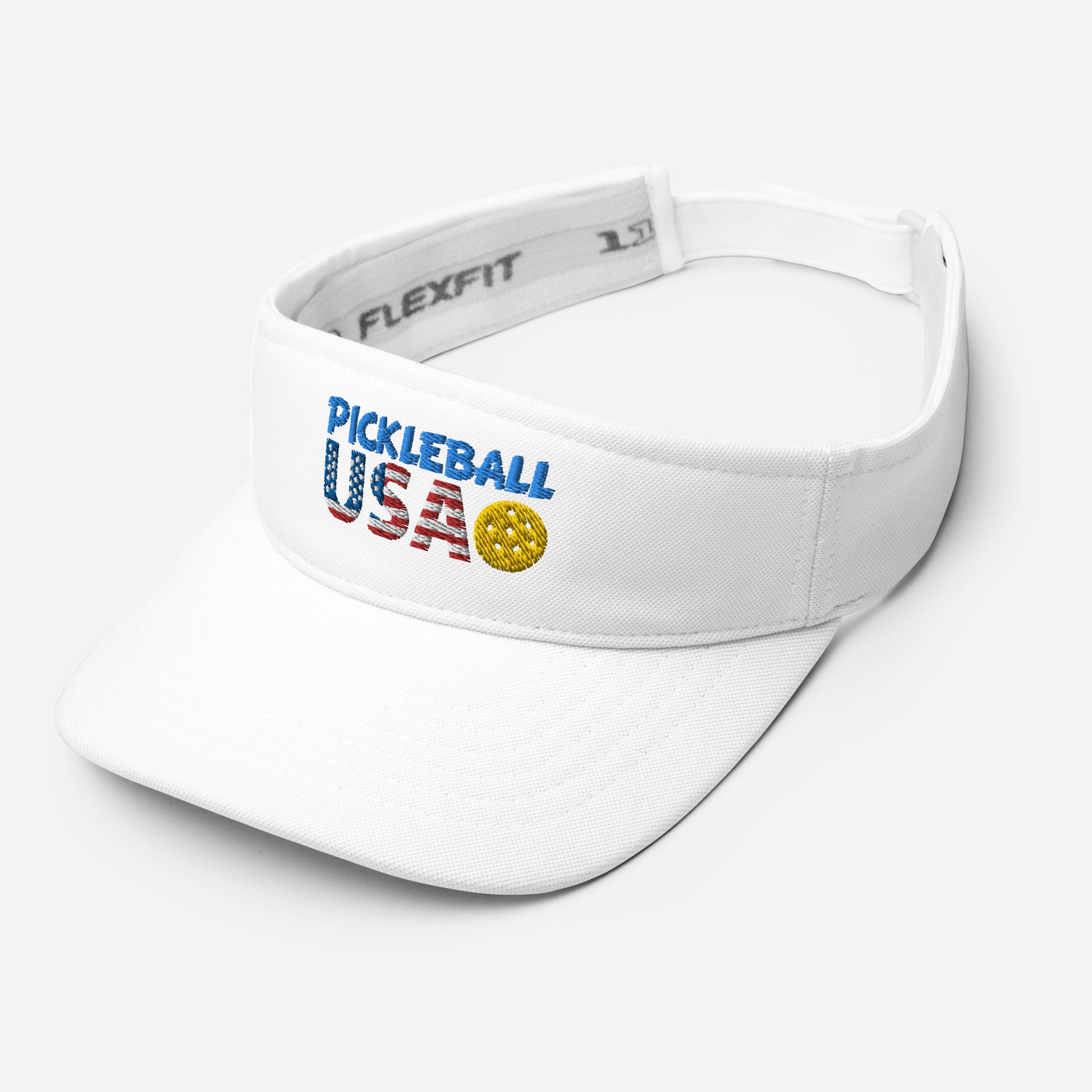 Pickleball Visor - "Pickleball USA" - DocDink.com