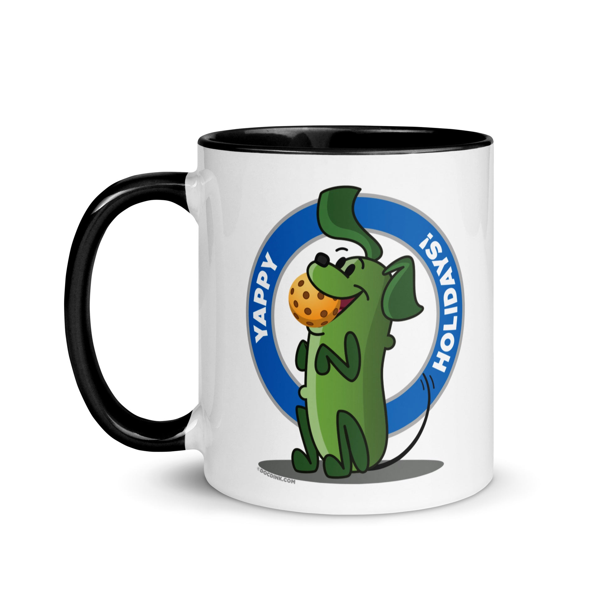 Pickleball Mug - Pickles "Yappy Holidays" - DocDink.com