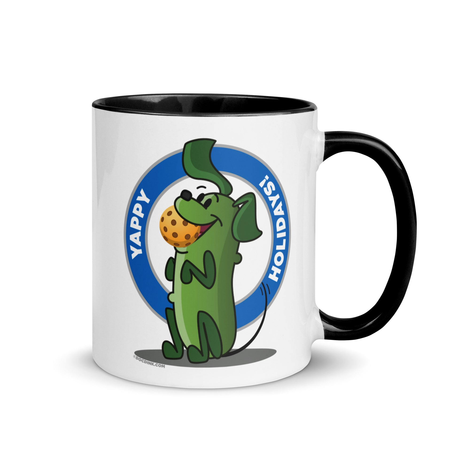 Pickleball Mug - Pickles "Yappy Holidays" - DocDink.com