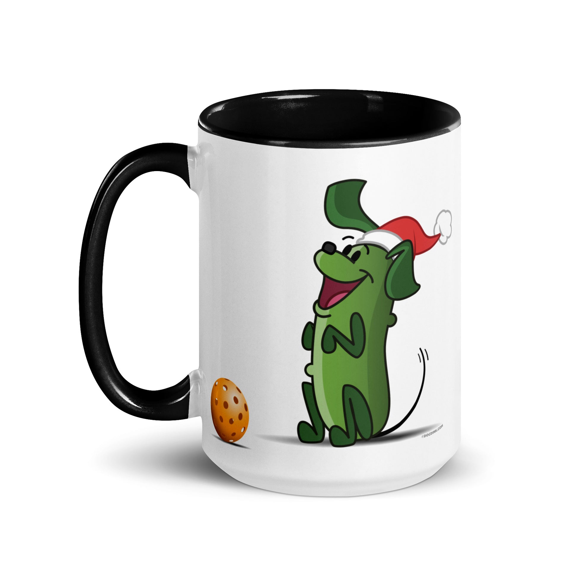 Pickleball Mug - Pickles "Wanna Play?" - Christmas - DocDink.com