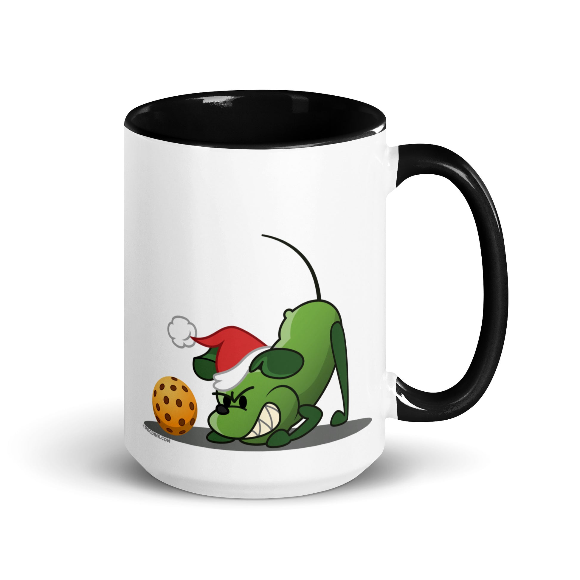 Pickleball Mug - Pickles "Grrr...!" - Christmas - DocDink.com