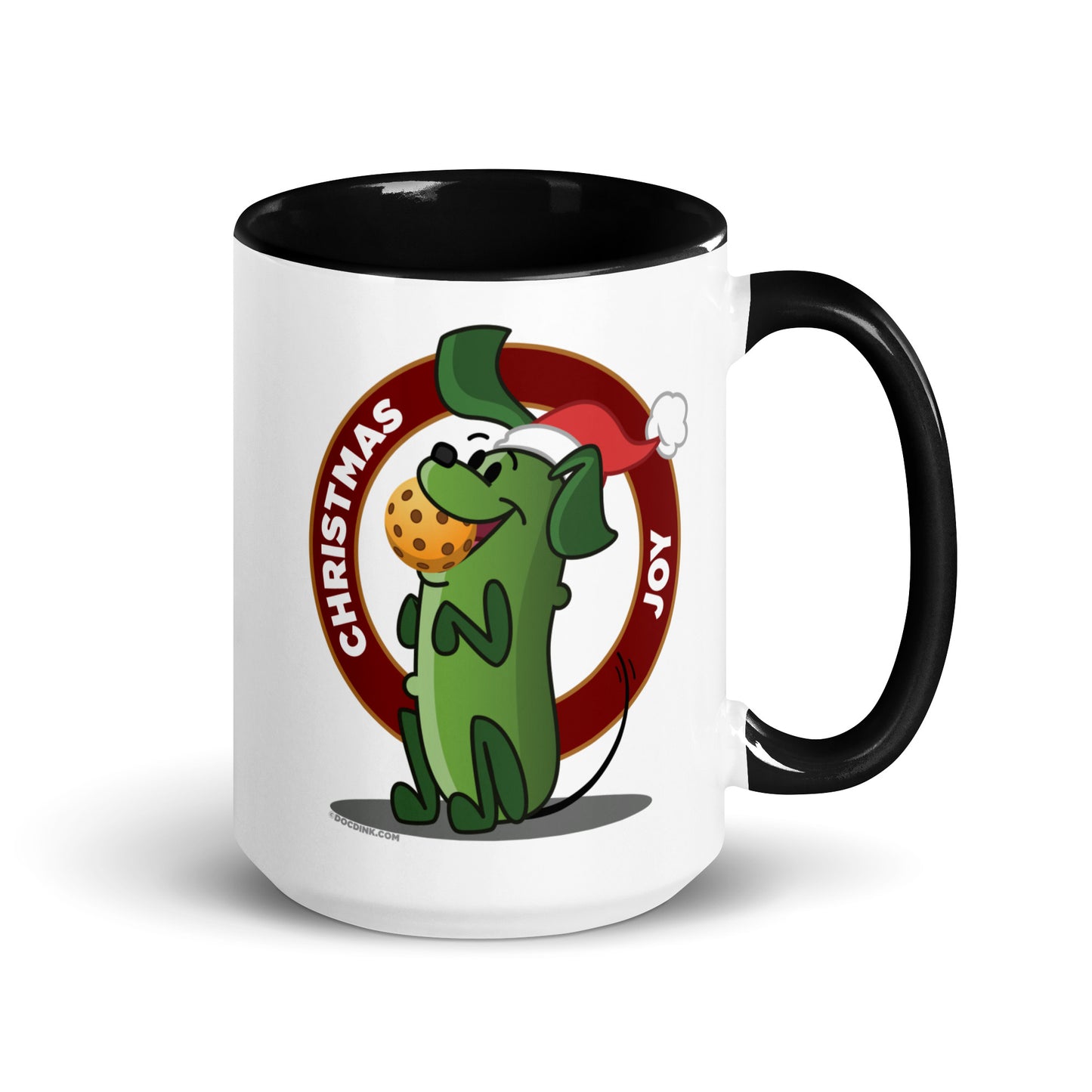 Pickleball Mug - Pickles "Christmas Joy" - DocDink.com