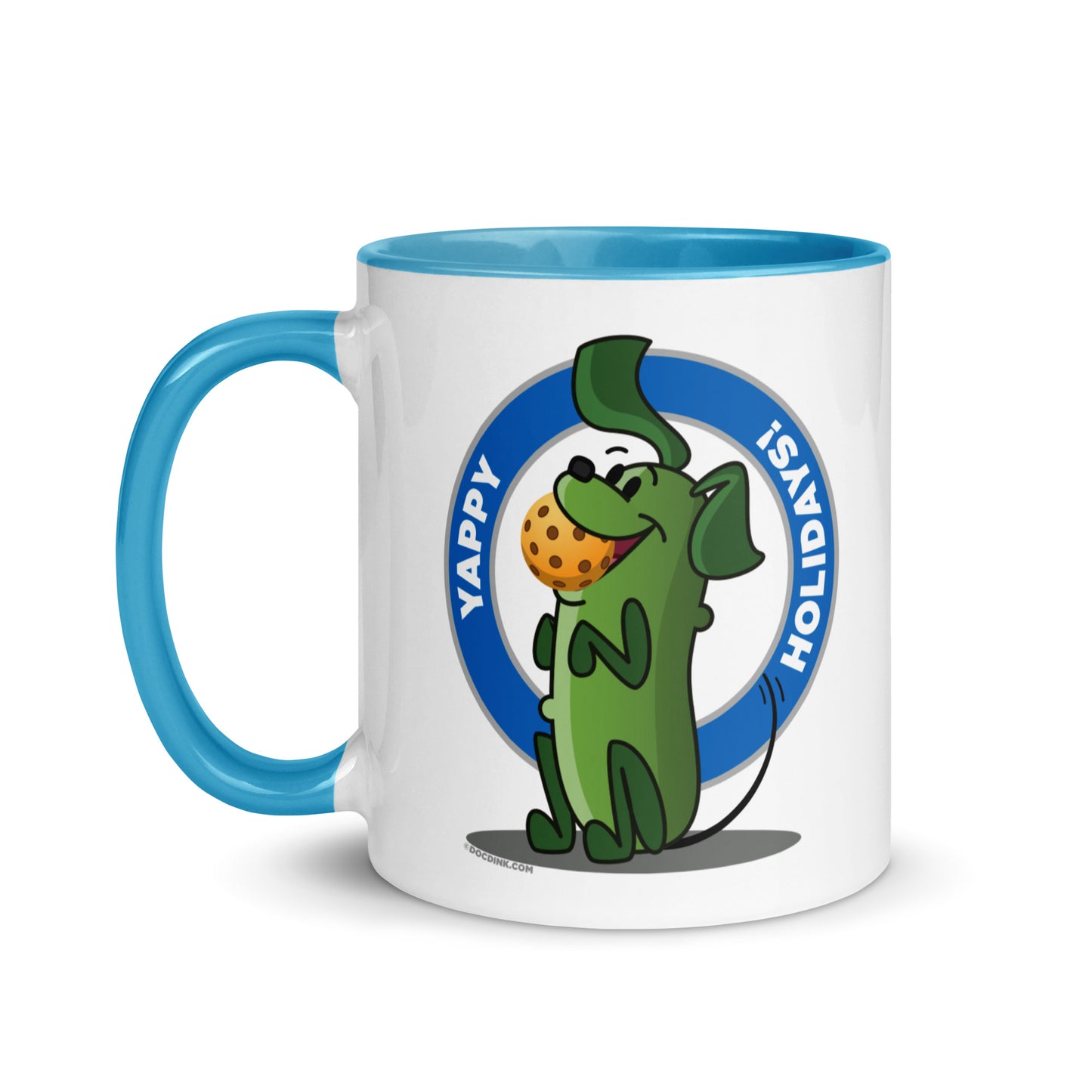 Pickleball Mug - Pickles "Yappy Holidays" - DocDink.com