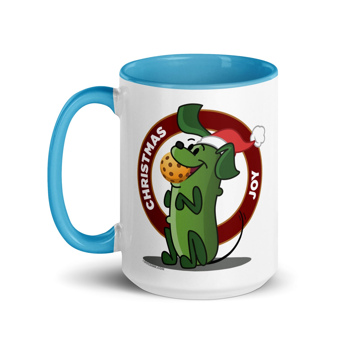 Pickleball Mug - Pickles "Christmas Joy" - DocDink.com