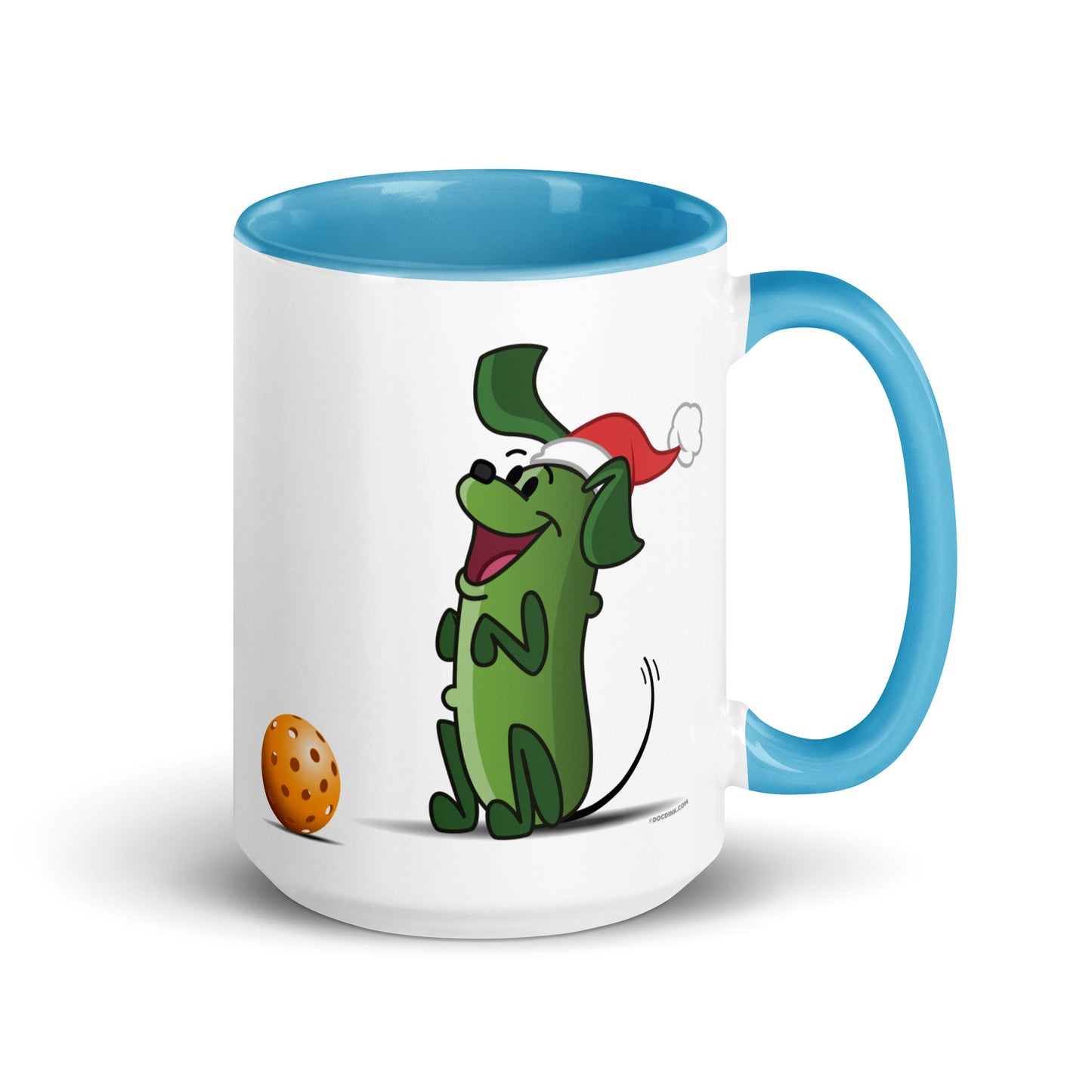 Pickleball Mug - Pickles "Wanna Play?" - Christmas - DocDink.com