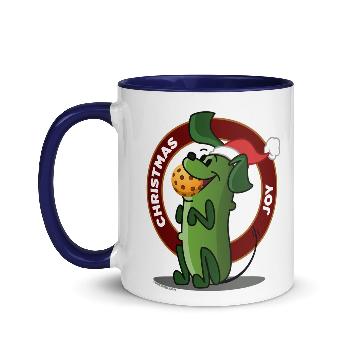 Pickleball Mug - Pickles "Christmas Joy" - DocDink.com