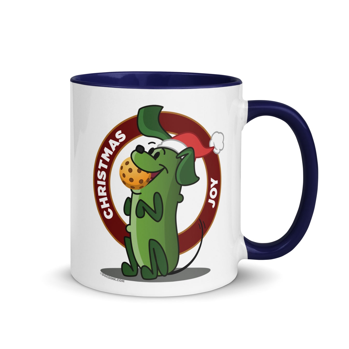 Pickleball Mug - Pickles "Christmas Joy" - DocDink.com