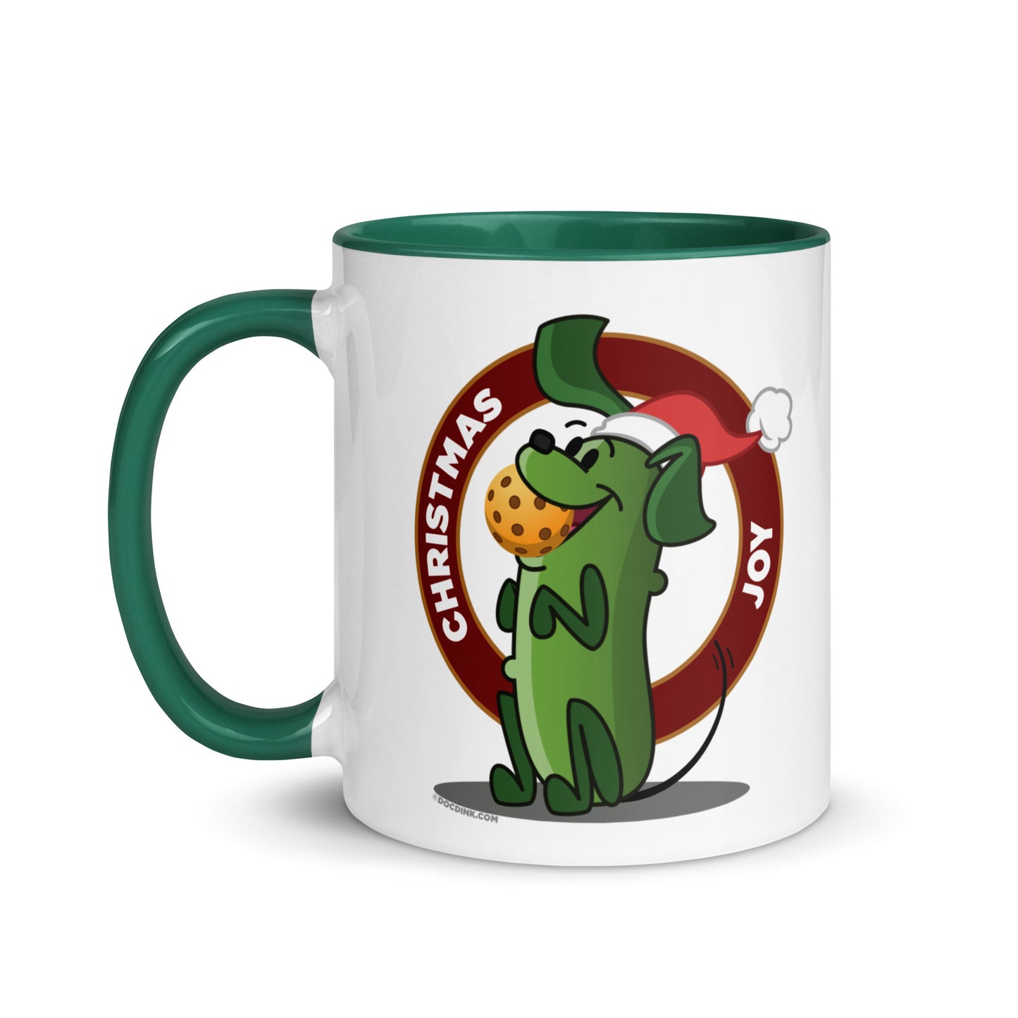 Pickleball Mug - Pickles "Christmas Joy" - DocDink.com