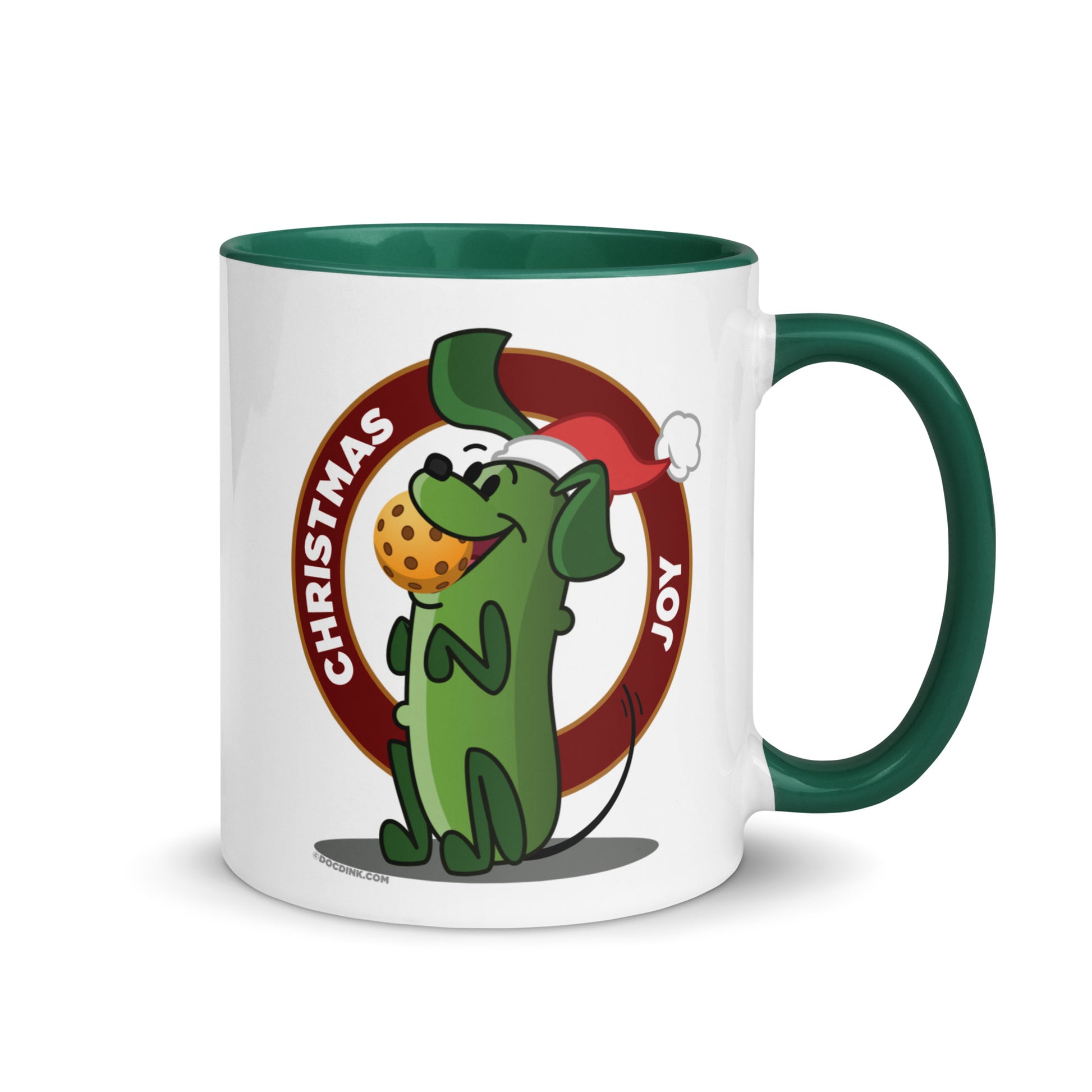 Pickleball Mug - Pickles "Christmas Joy" - DocDink.com