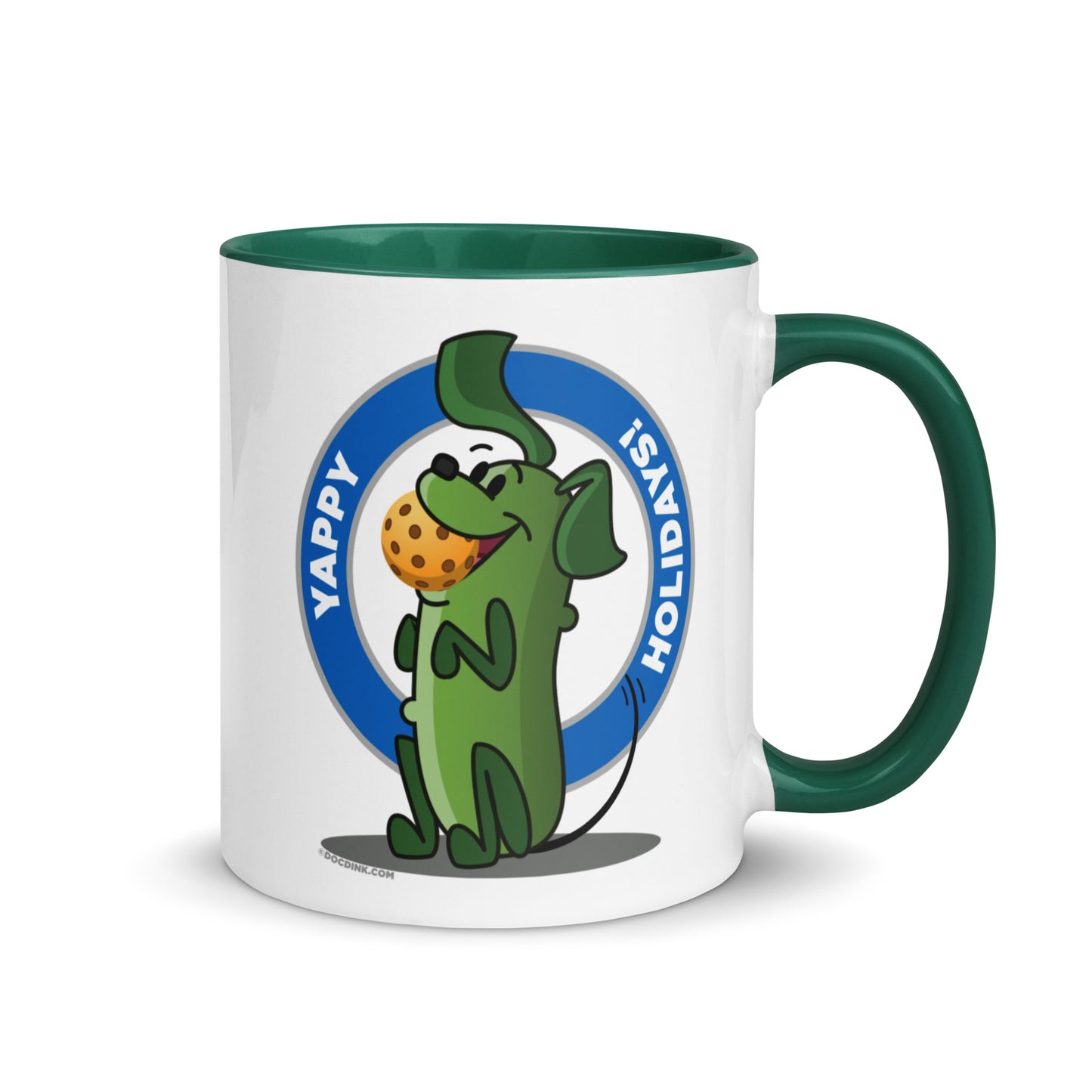 Pickleball Mug - Pickles "Yappy Holidays" - DocDink.com